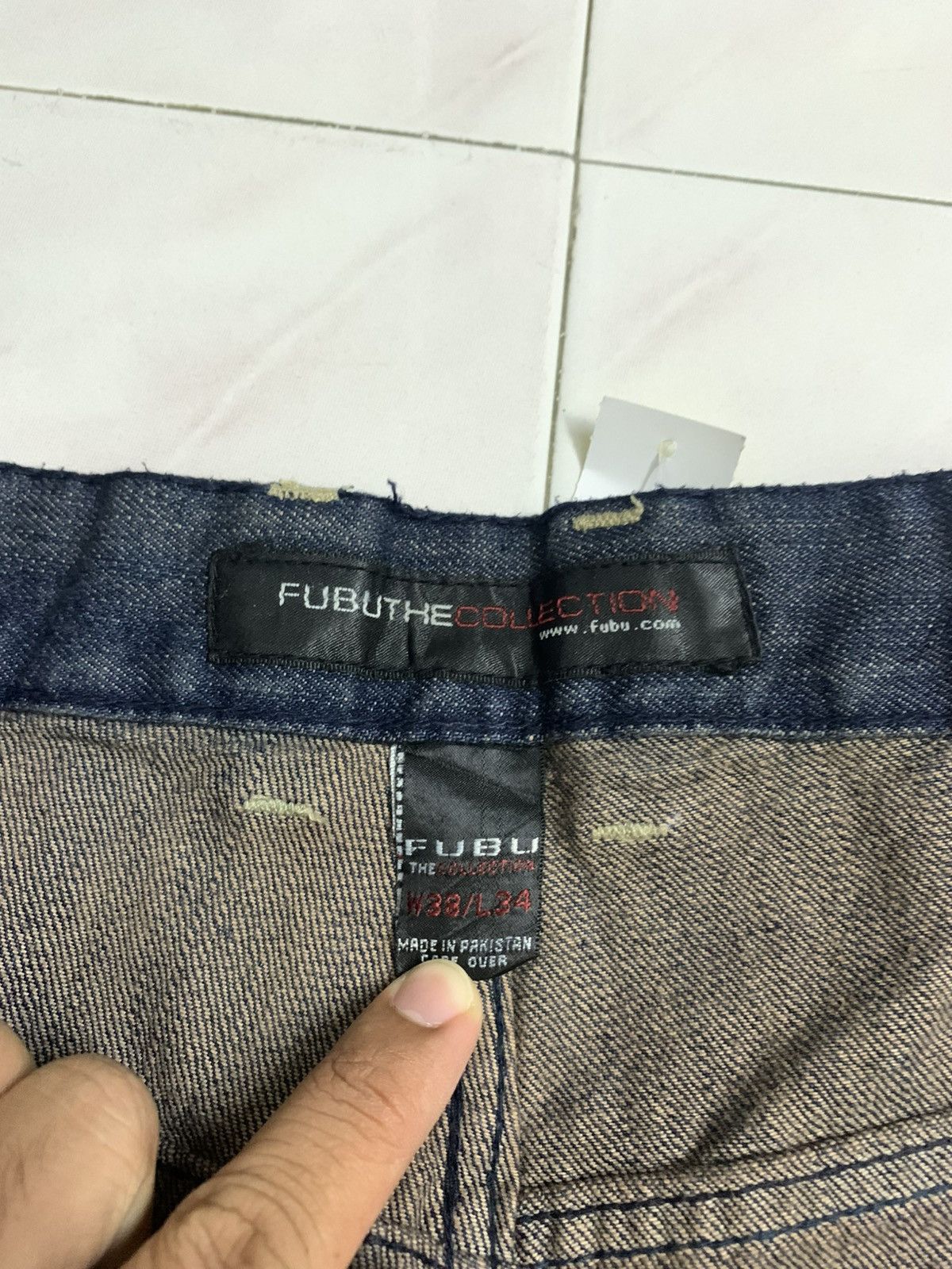 Rick Owens 2000 Fubu Collection Jorts Southpole Goa Lgb Y2K Jnco Style Size US 38 / EU 54 - 7 Thumbnail