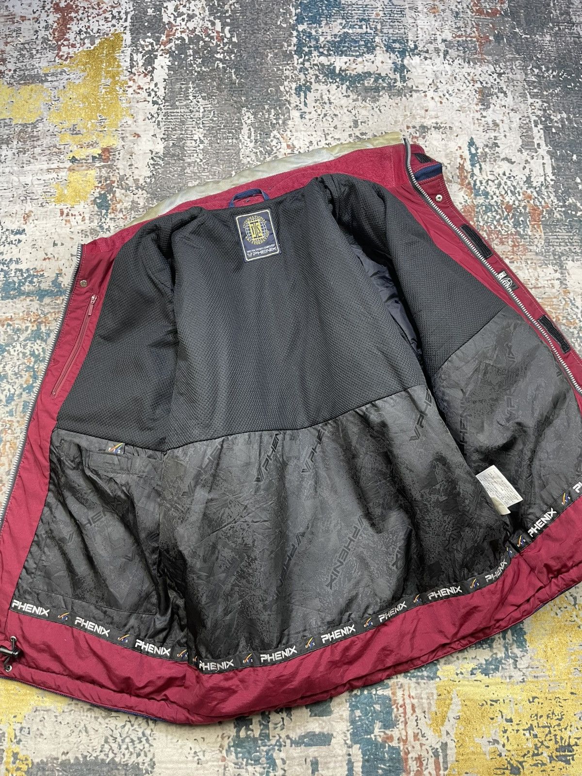 Phenix Vtg 90s Phenix Norge The Attacking Vikings Ski Jacket Size US M / EU 48-50 / 2 - 12 Thumbnail