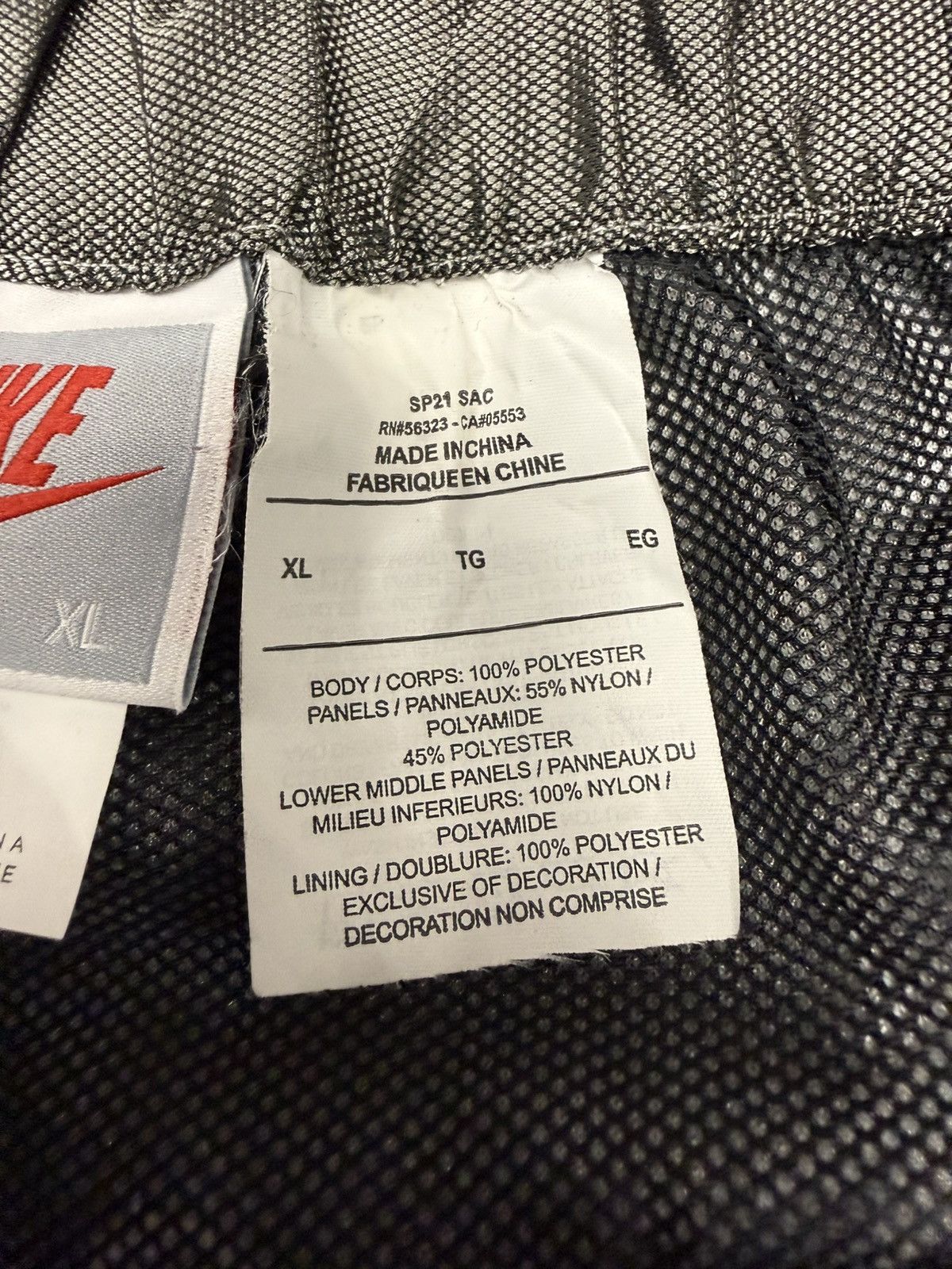 Cactus Plant Flea Market × Nike CPFM X NIKE Red Mesh Track Pants Size US 38 / EU 54 - 4 Thumbnail