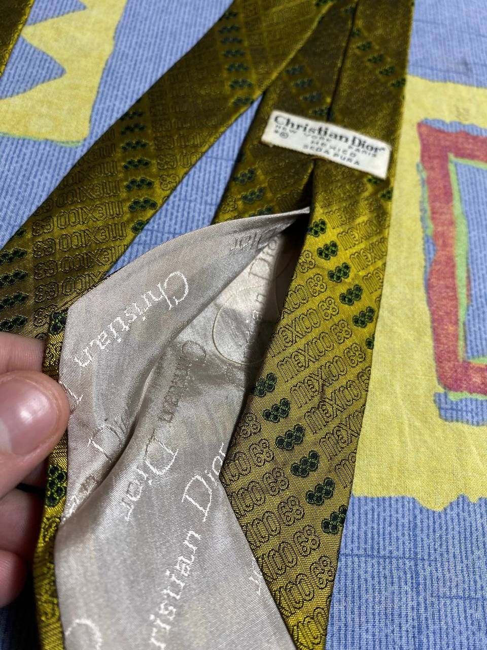 Dior Christian Dior Tie Size ONE SIZE - 8 Thumbnail