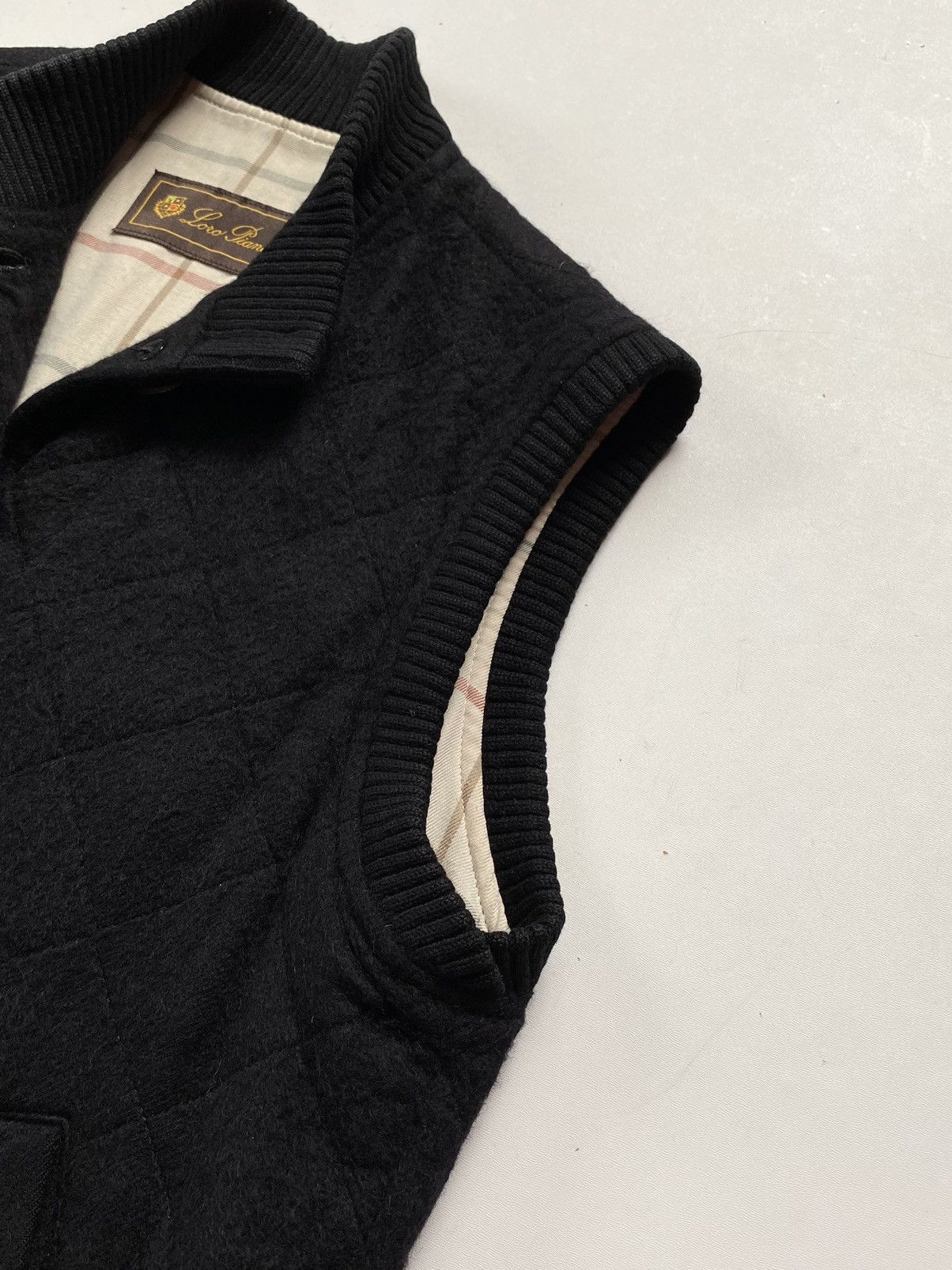 Loro Piana 🔥RRP 2400$ Loro Piana Diamond Quilted 100% Cashmere Vest Size S / US 4 / IT 40 - 6 Thumbnail