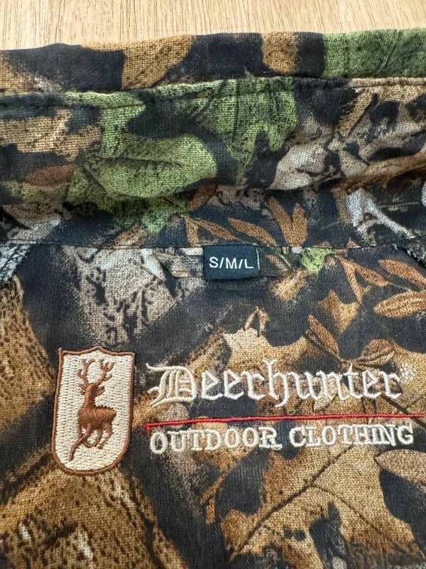 Other Deerhunter Outdoor 2004 set Camo Tracksuit Jacket S/M/L Size US L / EU 52-54 / 3 - 7 Thumbnail
