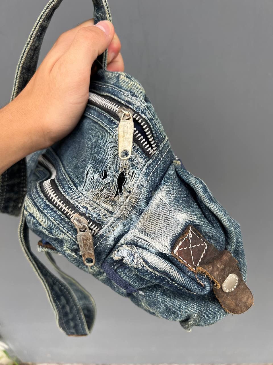 Vintage Vintage Diesel Distressed Y2k Bag Size ONE SIZE - 7 Thumbnail