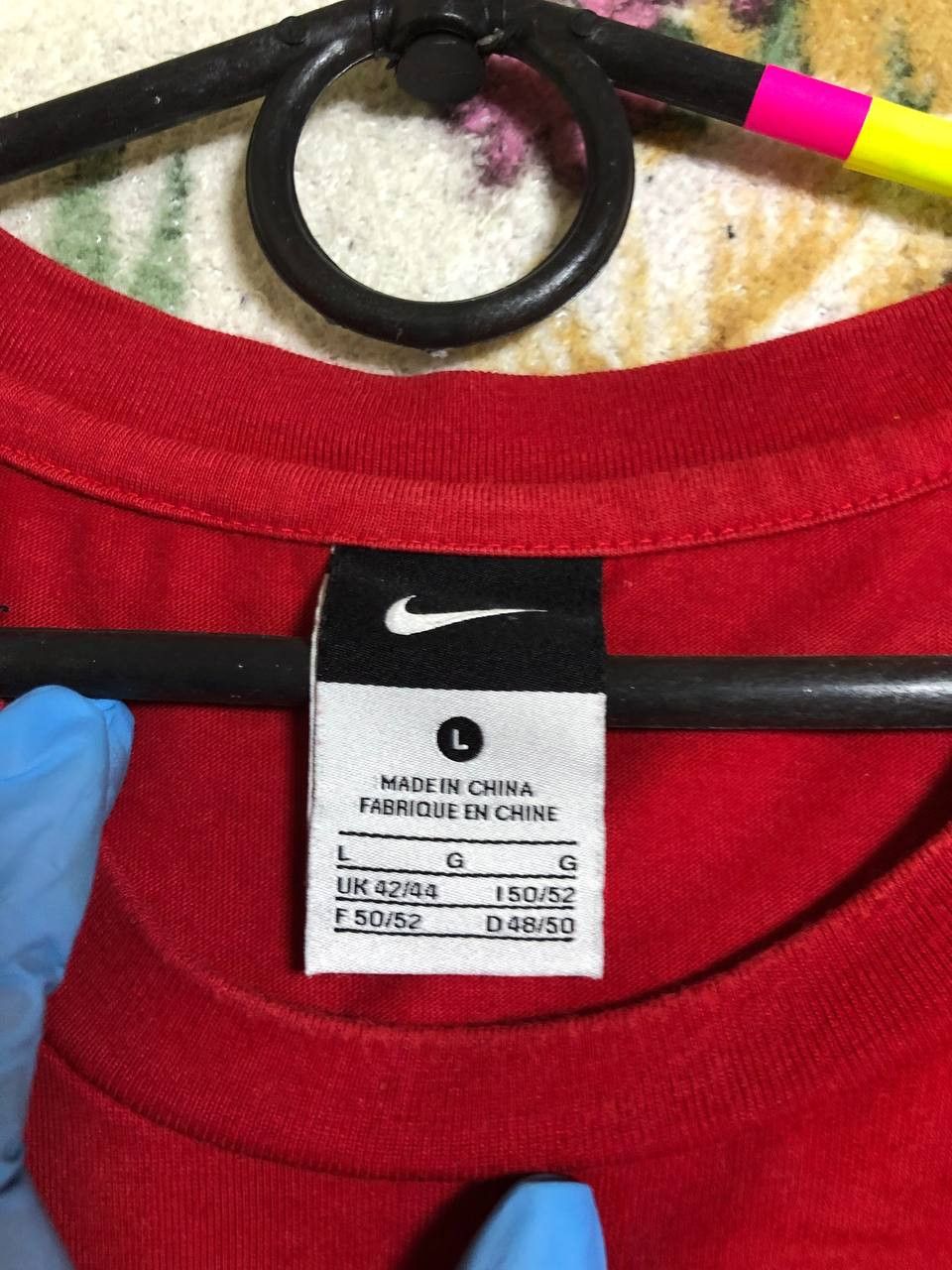 Nike Mens Vintage Nike England National Team T-shirt jersey Size US L / EU 52-54 / 3 - 5 Thumbnail