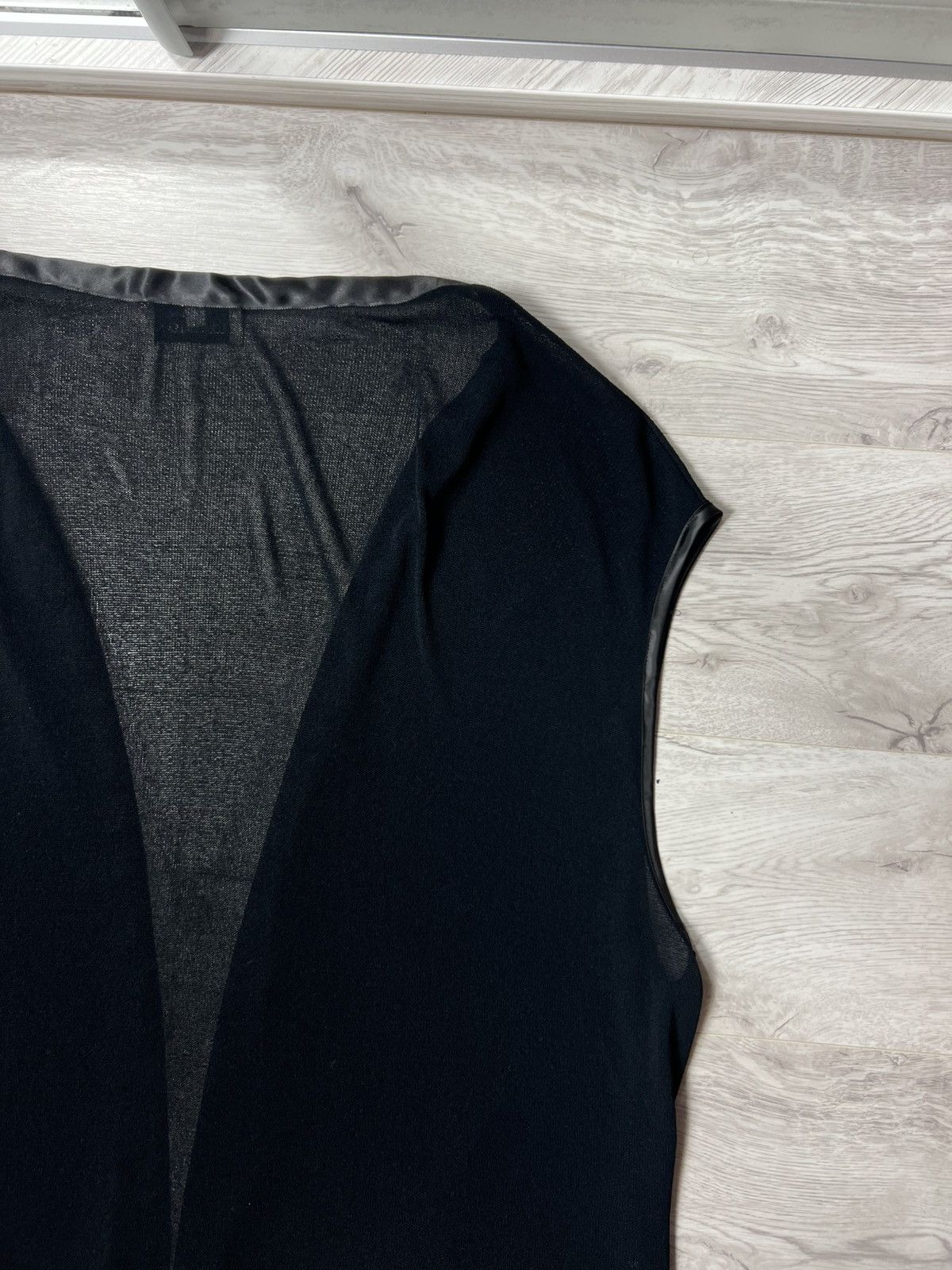 Dolce & Gabbana Le Maglite Di Dolce & Gabbana Open Front Sleeveless Cardigan Size L / US 10 / IT 46 - 11 Thumbnail