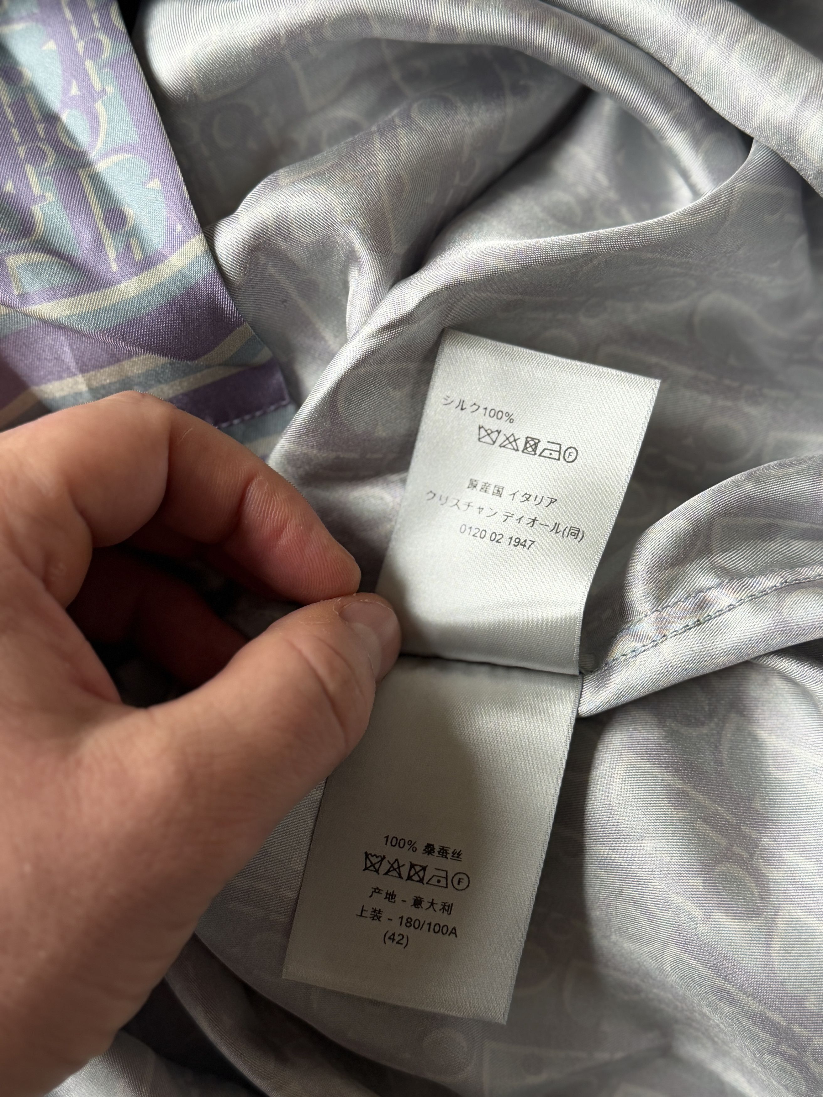 Dior Dior Silk shirts | size 42 Size US L / EU 52-54 / 3 - 7 Thumbnail