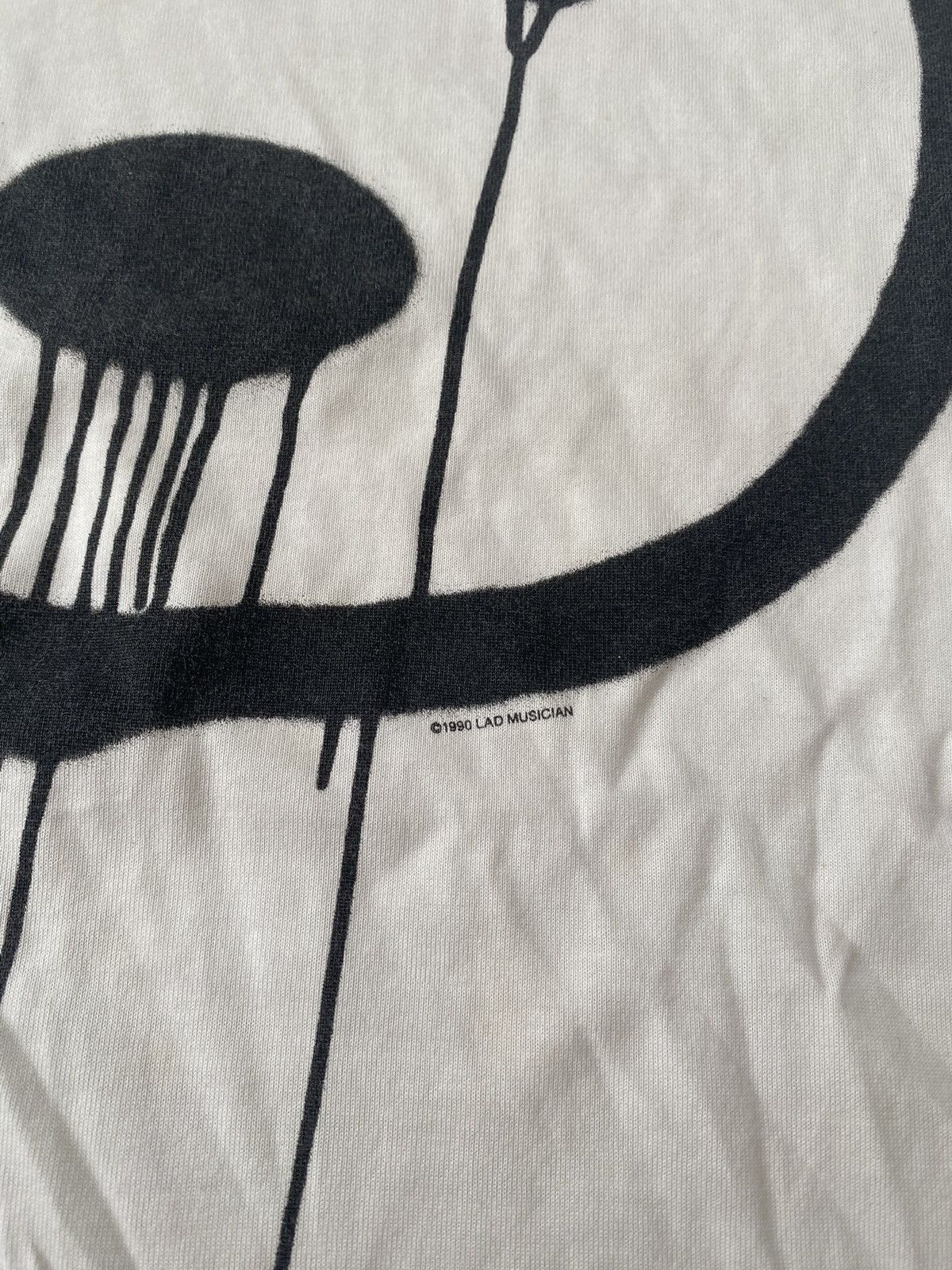 Lad Musician Vintage 1990 Lad Musician Smiley Tee Kapital Undercover Size US XL / EU 56 / 4 - 3 Thumbnail