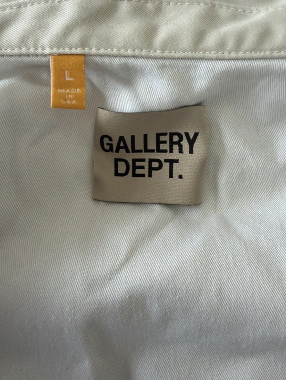 Gallery Dept. Gallery Dept. Montecito Jacket Cream White Ecru Size US L / EU 52-54 / 3 - 3 Thumbnail