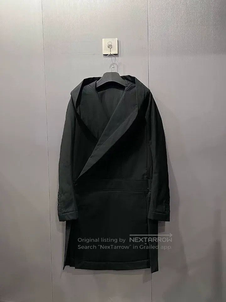 Rick Owens Rick Owens Quilted hooded trench jacket Size US M / EU 48-50 / 2 - 1 Thumbnail