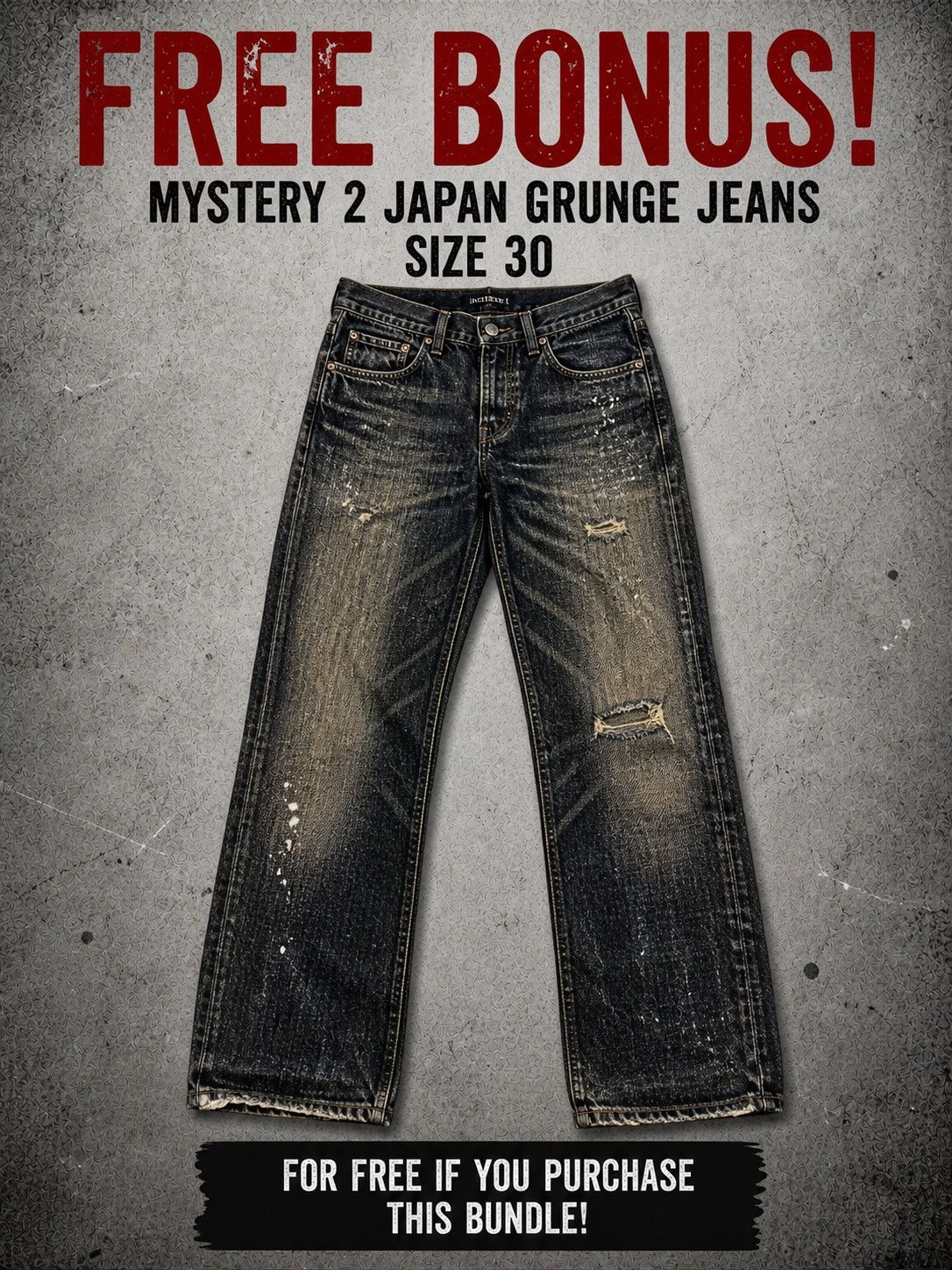 Levi's × Undercover Vtg Levis 501xx Big E Selvedge Splatter Patchwork Boro Jeans Size US 36 / EU 52 - 23 Thumbnail