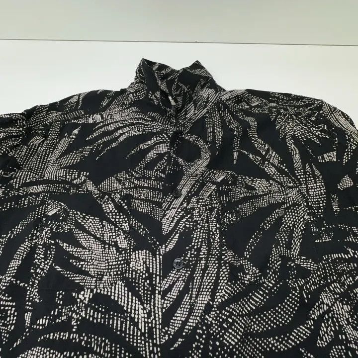 Saint Laurent Paris Saint Laurent Tropical Print Long Sleeve Shirt-2507 Size US M / EU 48-50 / 2 - 4 Thumbnail