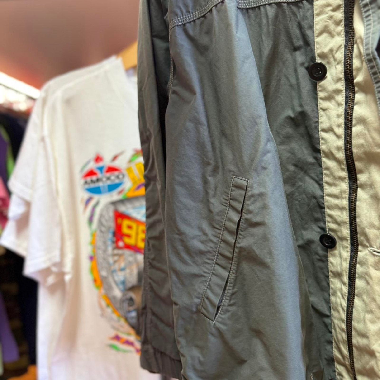 Gap × Vintage Vintage 90s Gap Utility Hooded Light Jacket Size US M / EU 48-50 / 2 - 6 Thumbnail