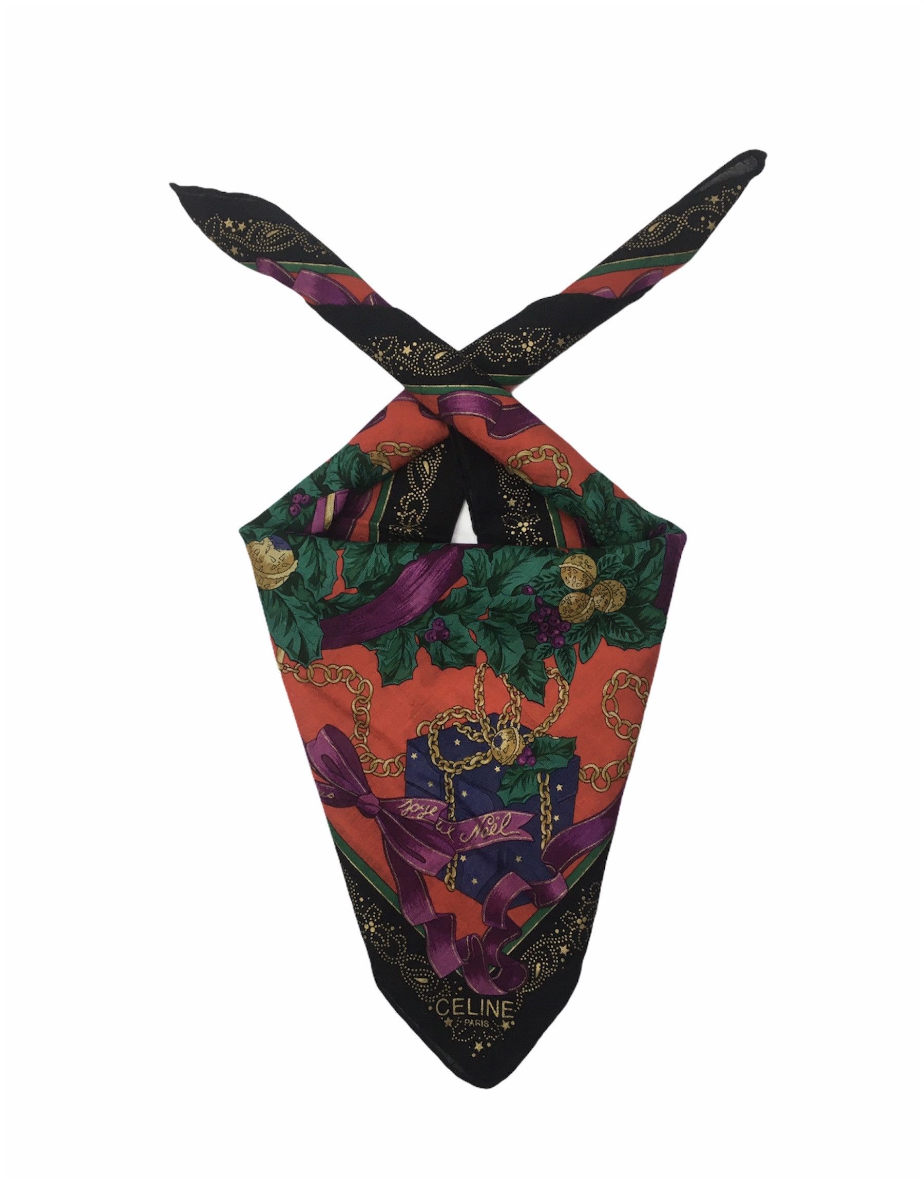 Celine Celine Handkerchief / Bandana / Neckerchief HKC0147 Size ONE SIZE - 2 Thumbnail