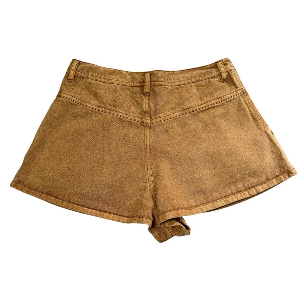 Free People New Free People Nora Mini Trouser Tan Shorts Size 2 Size 26" / US 2 / IT 38 - 4 Thumbnail