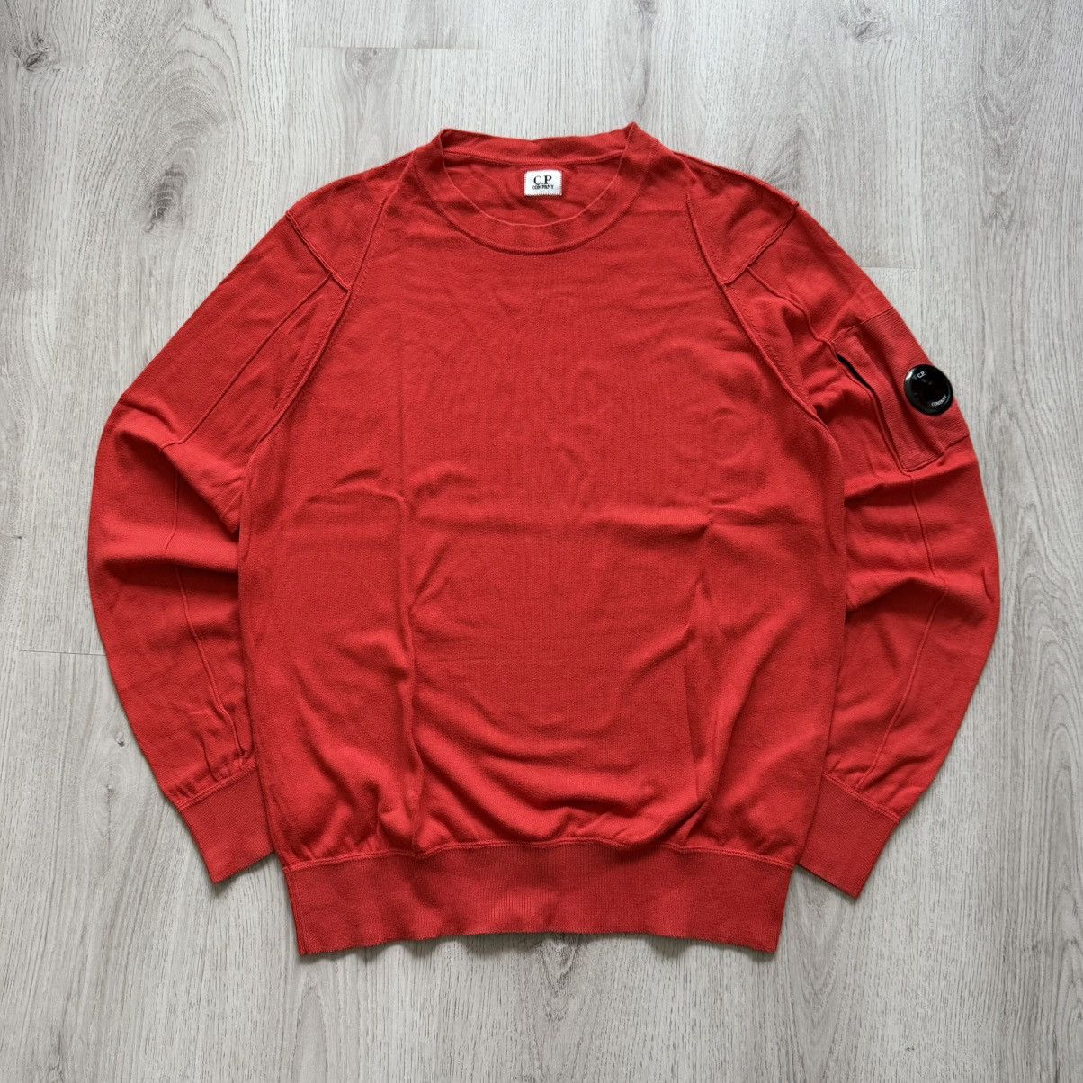Cp company red jumper best sale