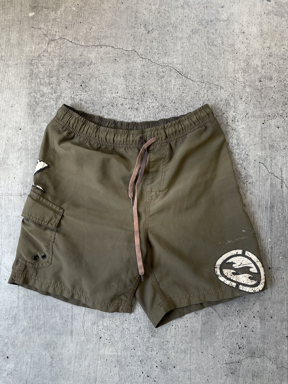 Billabong × Vintage Vintage 90s Billabong shorts art streetwear style size S Size US 32 / EU 48 - 4 Thumbnail