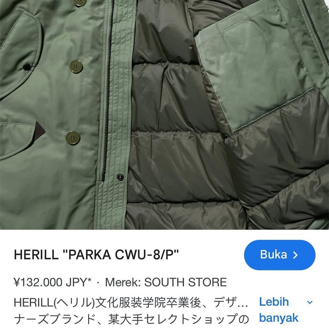 14th Addiction × Japanese Brand Japanese brand urge cwu-8/p jacket water repellent Size US L / EU 52-54 / 3 - 8 Thumbnail