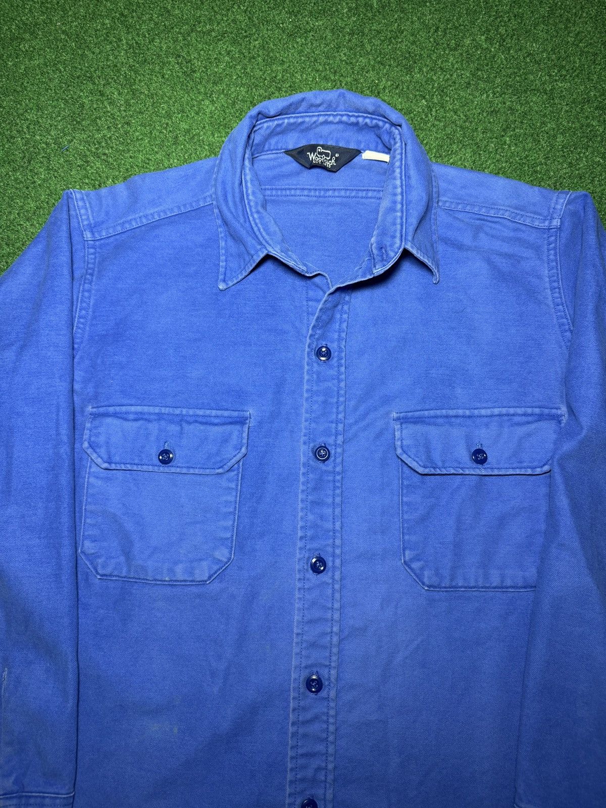 Woolrich Woolen Mills Vintage 80s 90s Woolrich Camois 90s Retro Flannel Shirt Size US XL / EU 56 / 4 - 2 Thumbnail