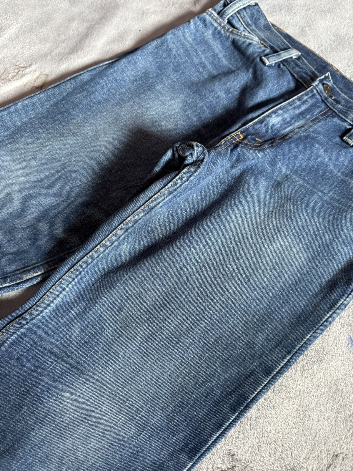 Levi's × TAION × Vintage Vintage LEVIS Big E 646 Flared Bootcut Talon Zipper Jeans Size US 30 / EU 46 - 5 Thumbnail