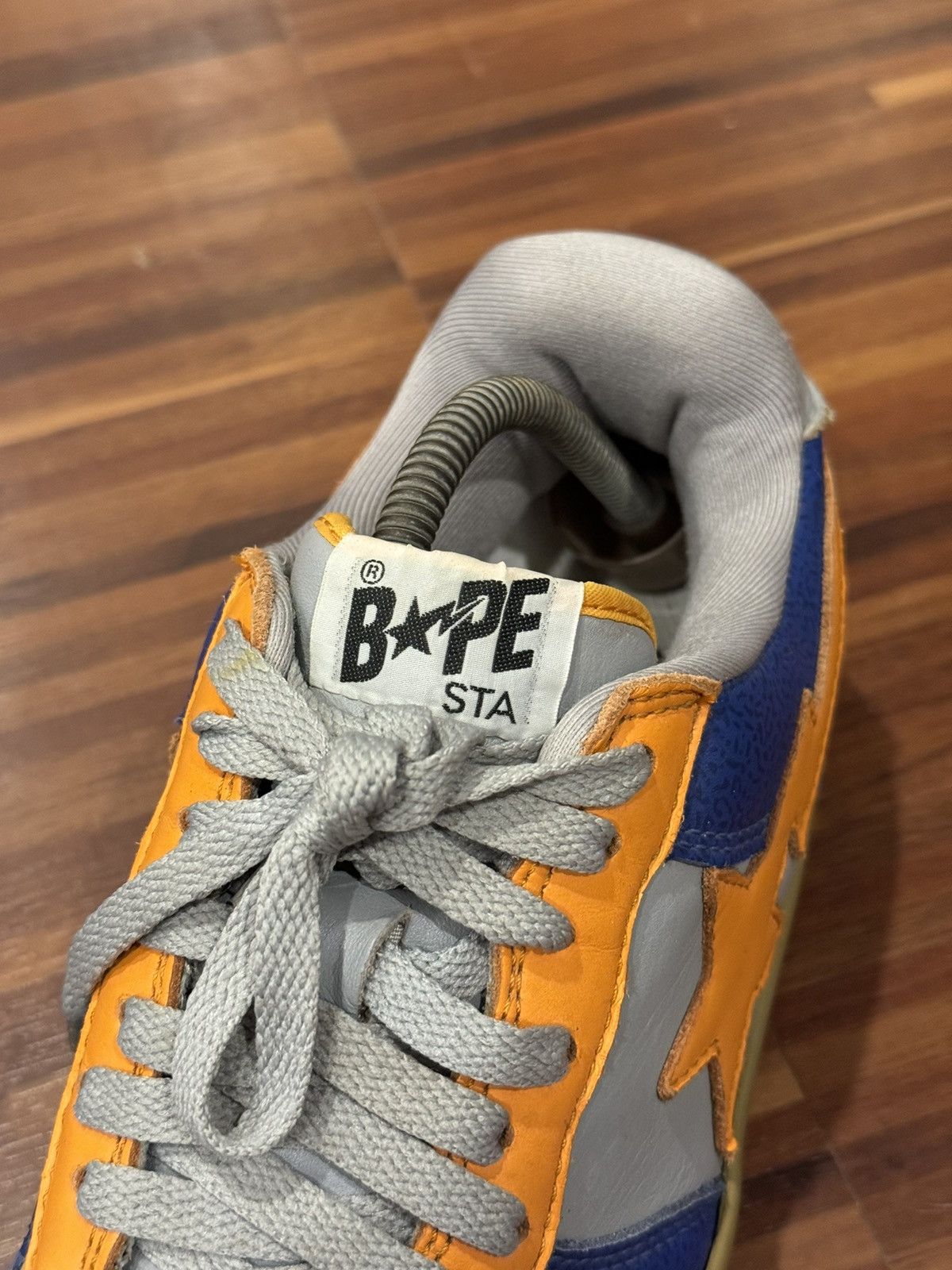 Bape Bapesta Newyork Colorway Cement Size US 9 / EU 42 - 6 Thumbnail