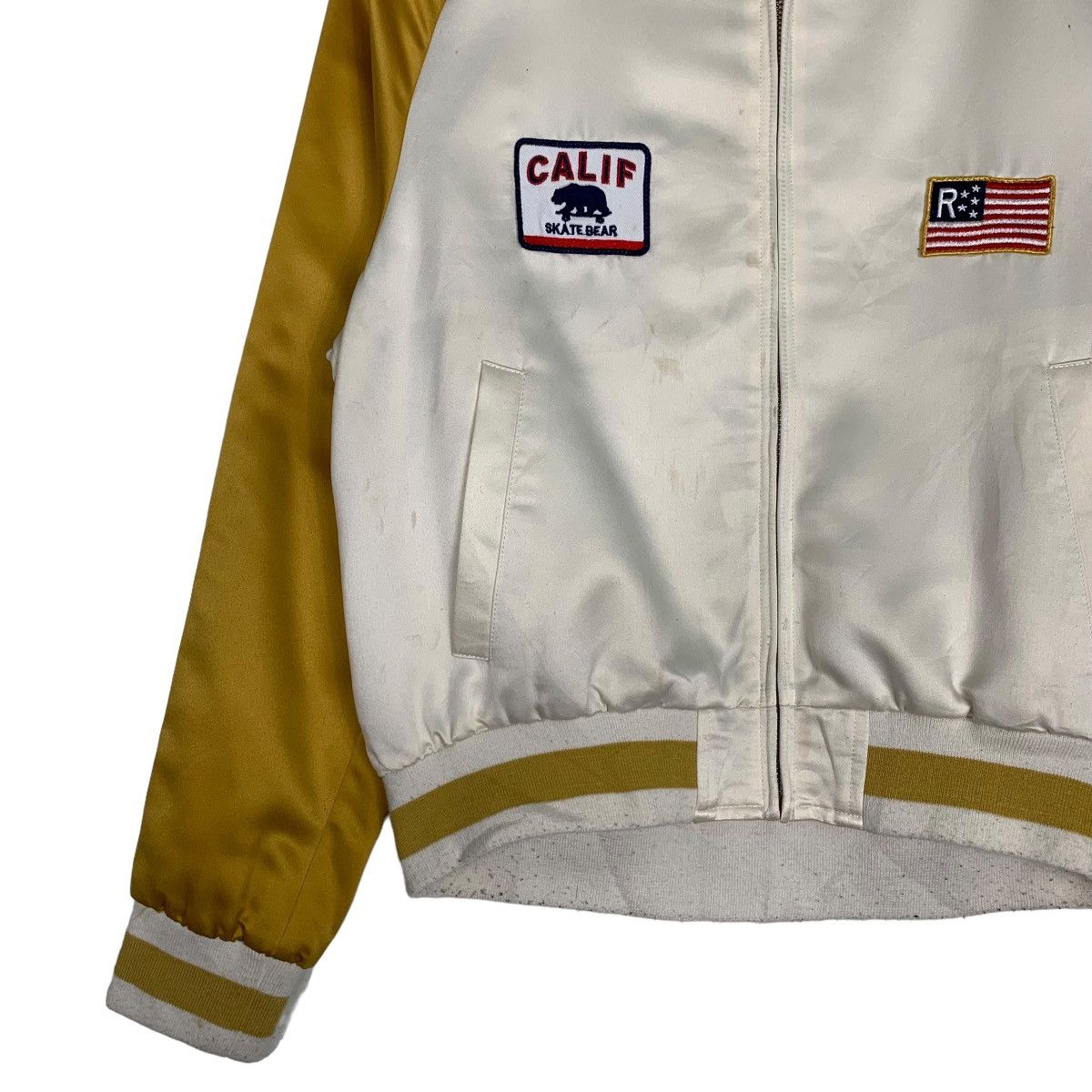 Japanese Brand RCWB Sukajan California Map Youth Jacket #0098-C6 Size US S / EU 44-46 / 1 - 6 Thumbnail