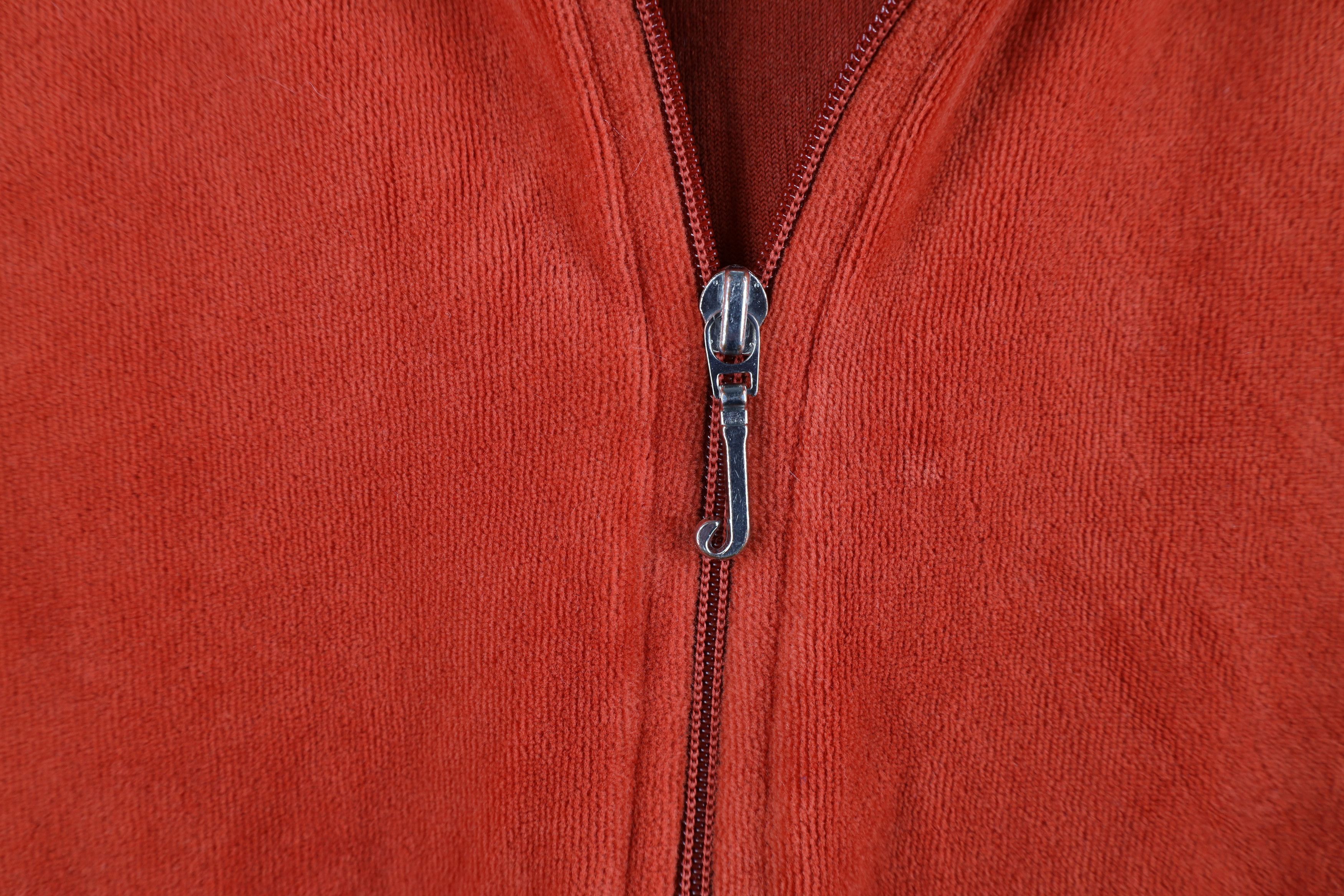 Juicy Couture × Vintage Vintage 90s Y2K Juicy Couture Velour Full Zip Hoodie USA Size S / US 4 / IT 40 - 4 Thumbnail