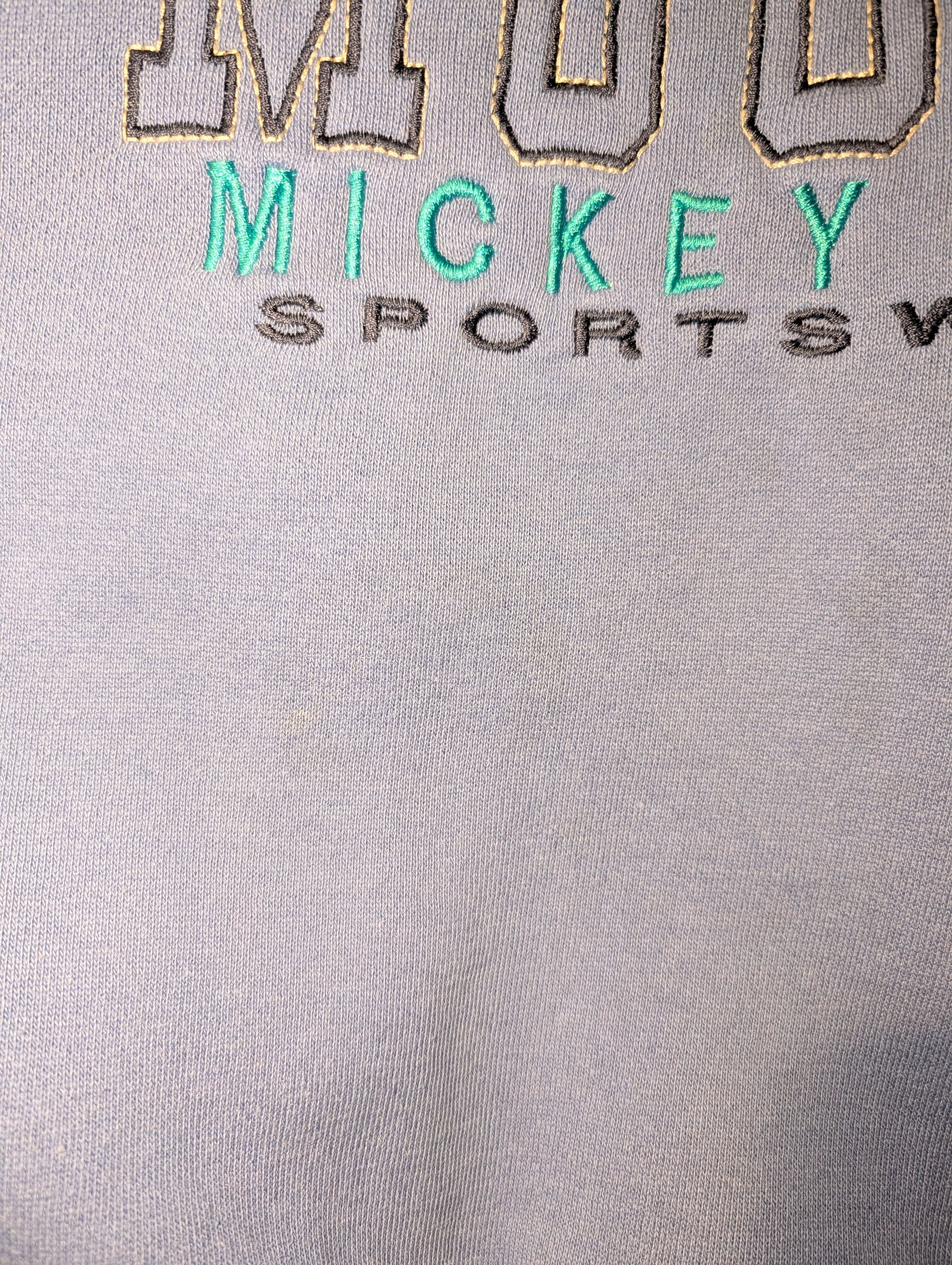 Mickey Mouse Vintage 90s Mickey Mouse & Co Sportswear X-Large Sweatshirt Size US XL / EU 56 / 4 - 7 Thumbnail