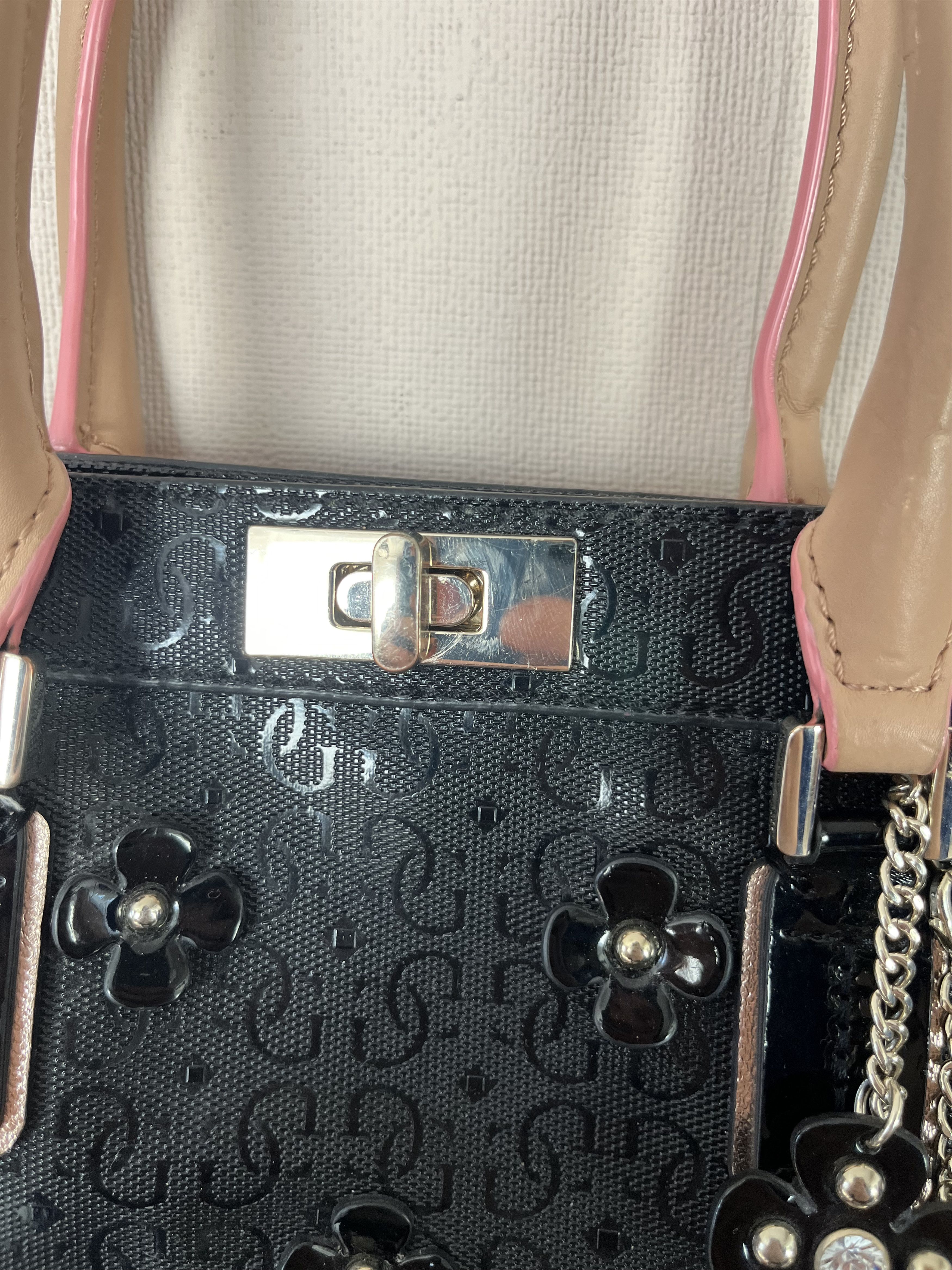 Guess Guess Women's Britton SD436805 Uptown Satchel Handbag Size ONE SIZE - 5 Thumbnail