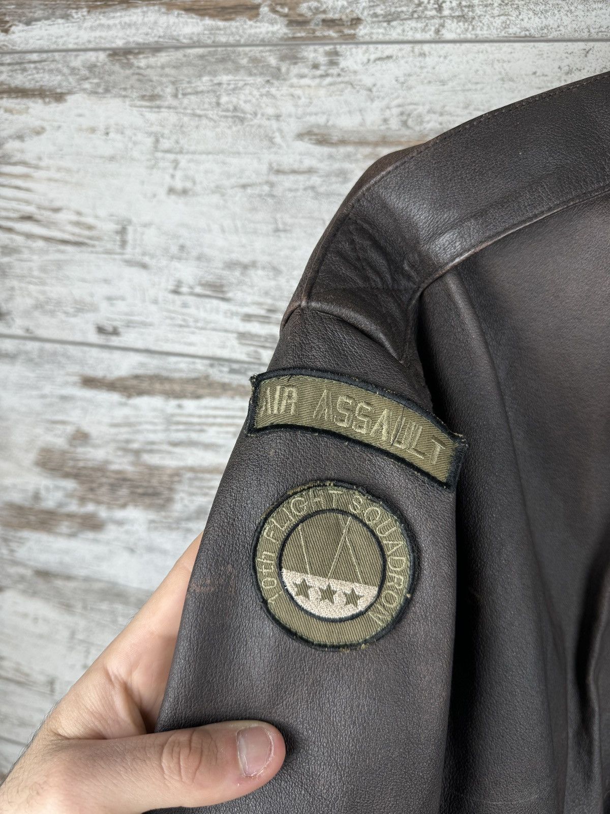 Other Mens Vintage brown George Leather bombers jacket y2k rare Size US XL / EU 56 / 4 - 3 Thumbnail