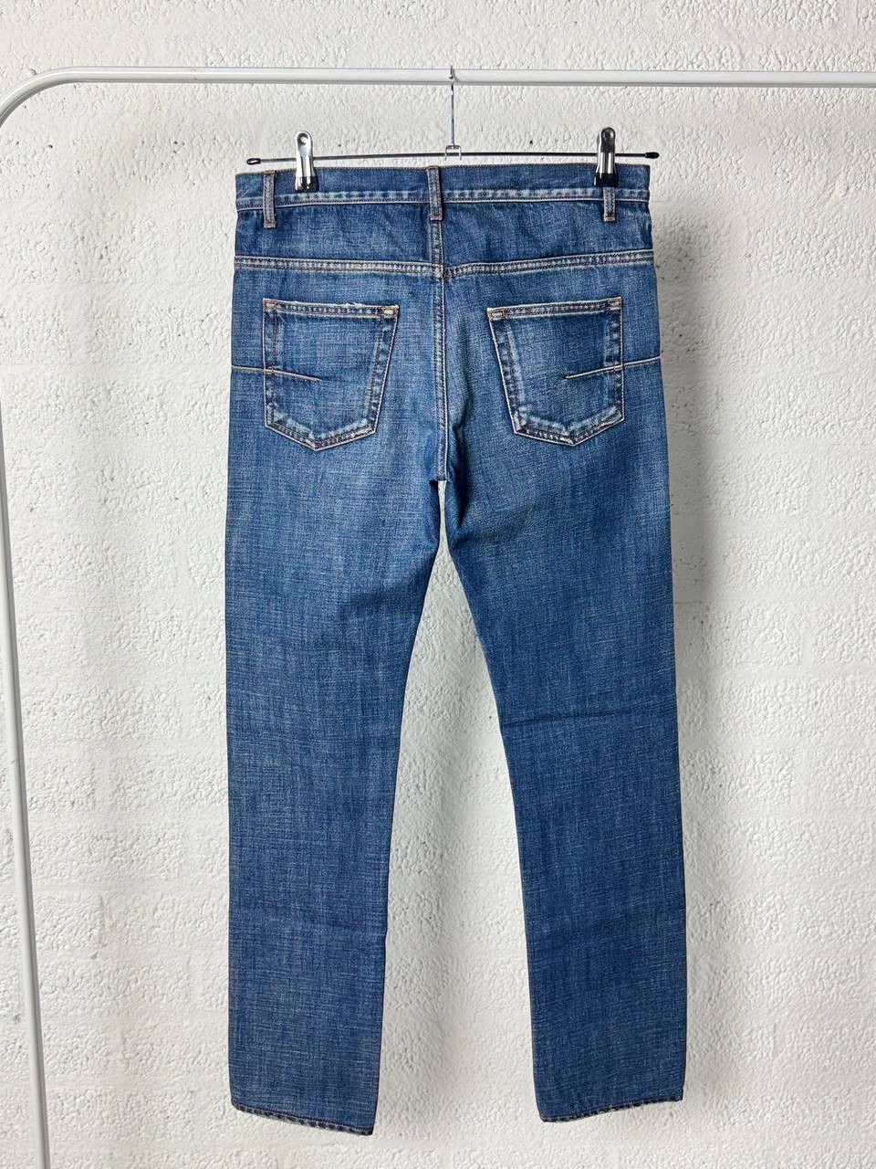 Dior Dior Hedi Slimane Blue Faded Denim Jeans Size US 30 / EU 46 - 9 Thumbnail