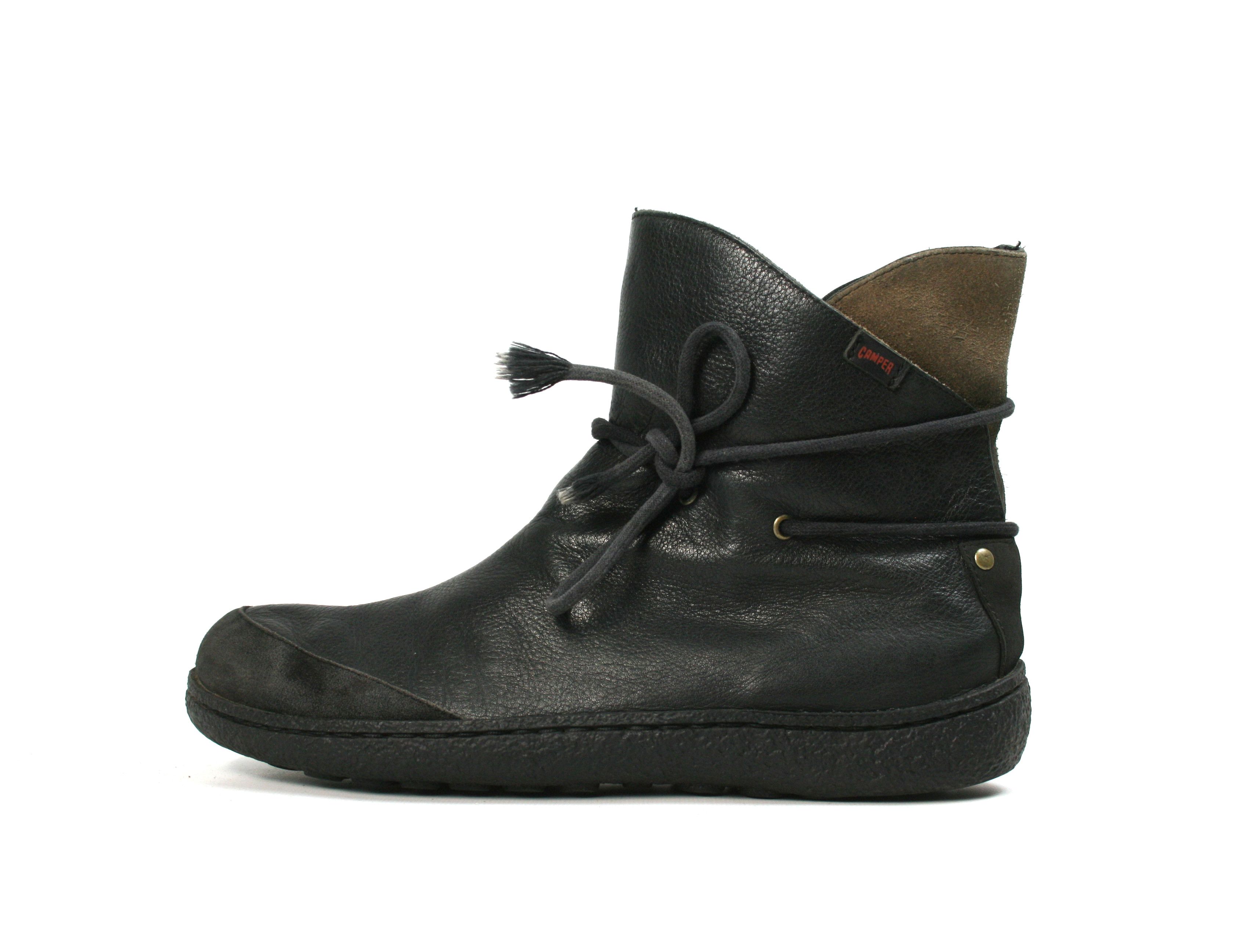 Camper 00S Goblin Grunge Leather Low Boots Vintage Size US 10 / IT 40 - 1 Thumbnail