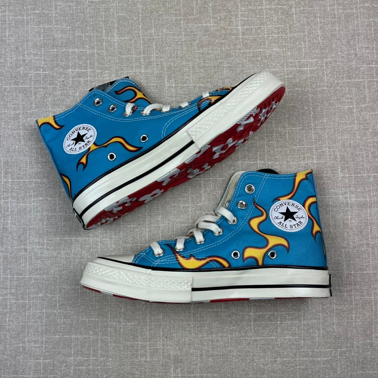 Converse Converse Golf Le Fleur Chuck Taylor All Star "Flames" Size US 6 / IT 36 - 2 Thumbnail