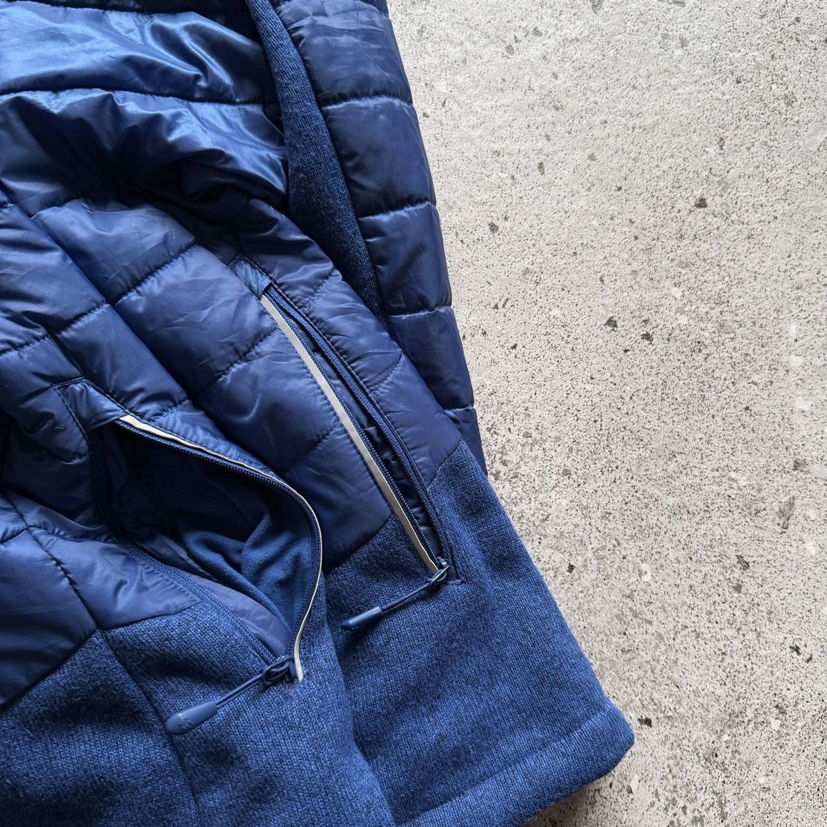 Jack Wolfskin Jack Wolfskin Women Blue Lightweight Insulated Hooded Jacket Size XS / US 0-2 / IT 36-38 - 4 Thumbnail