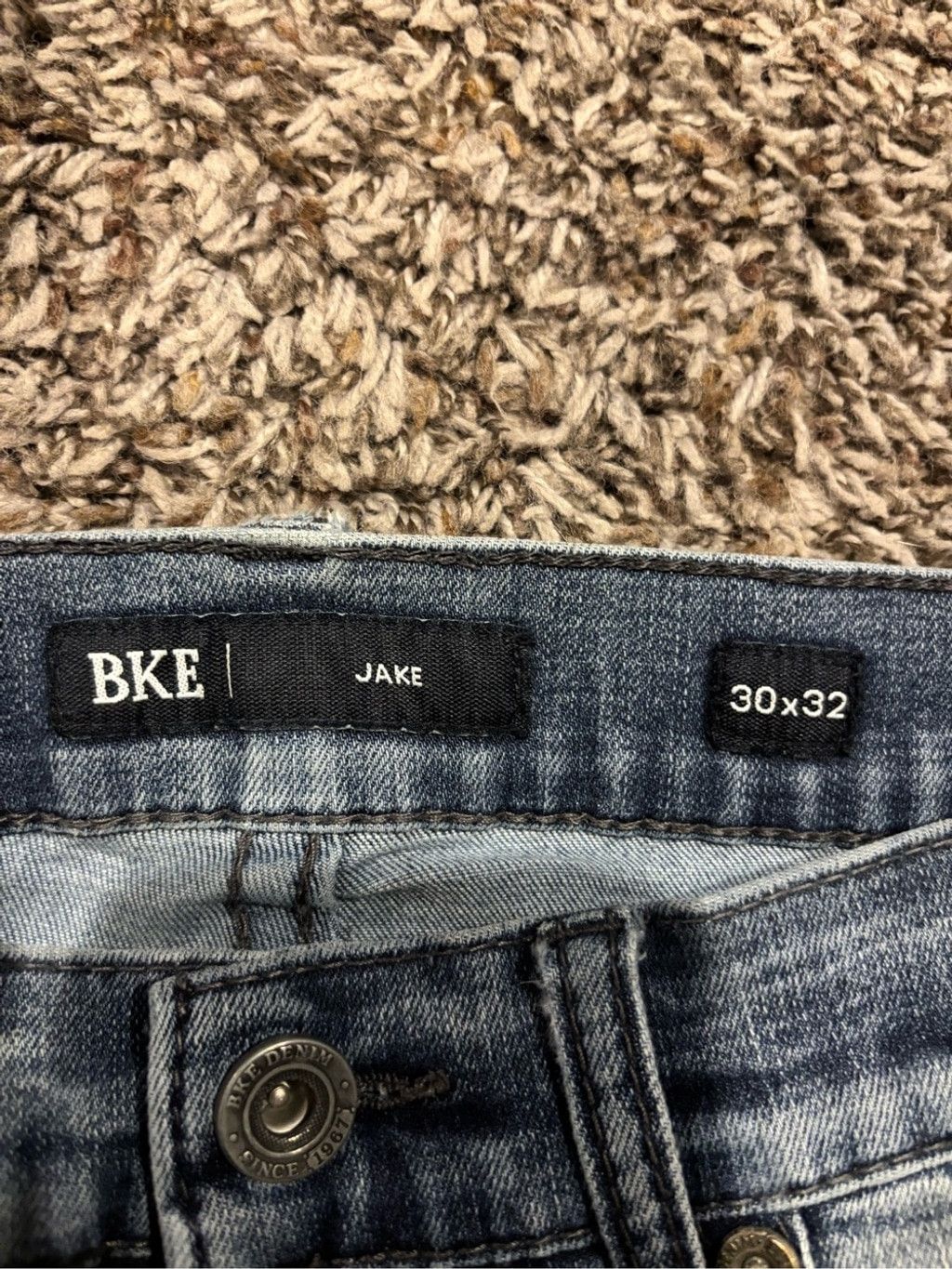 BKE Men’s BKE Light Blue Bootcut Jeans Size US 30 / EU 46 - 4 Thumbnail