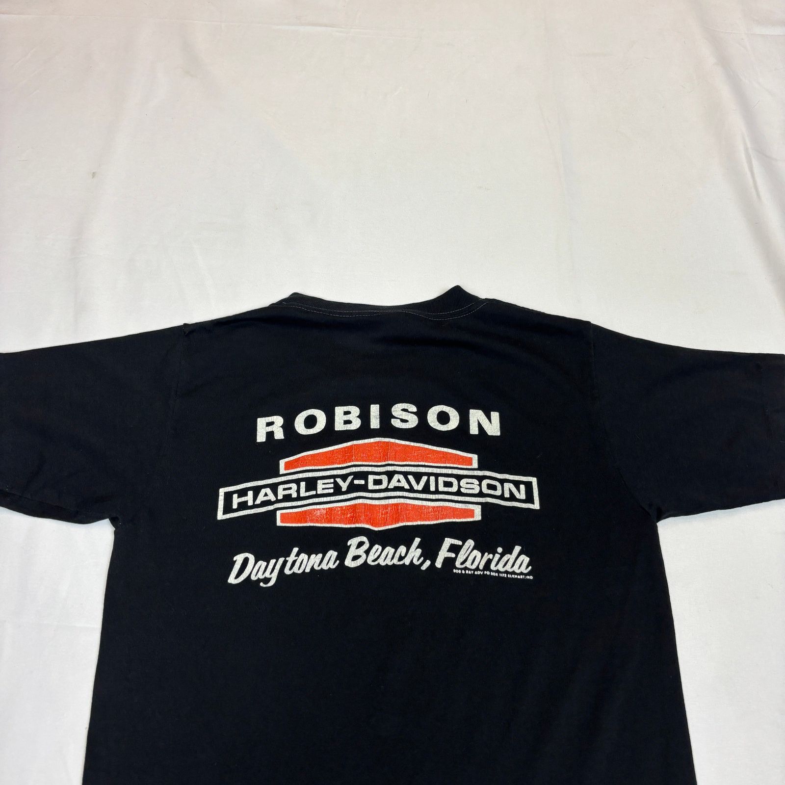 Harley Davidson Vintage 80s Harley Davidson Robison Florida Japan T Shirt M Size US M / EU 48-50 / 2 - 4 Thumbnail