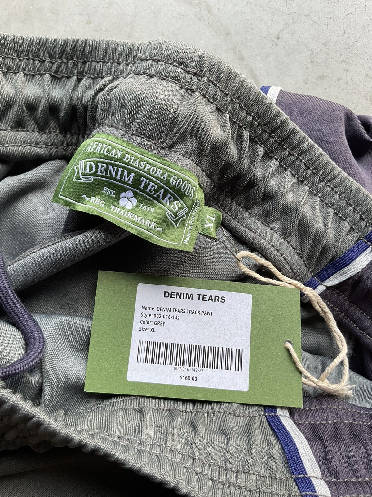 DENIM TEARS Denim Tears Track Pants Grey Size US 36 / EU 52 - 5 Thumbnail