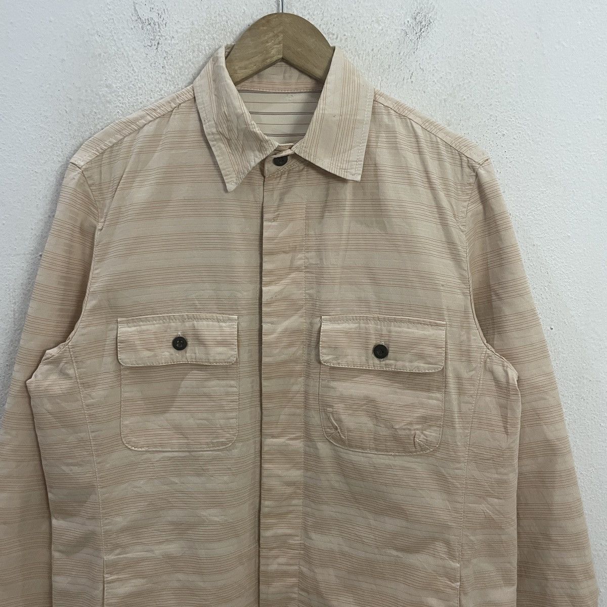 Japanese Brand Vintage Withy Homme Button Ups Jacket Size US M / EU 48-50 / 2 - 4 Thumbnail