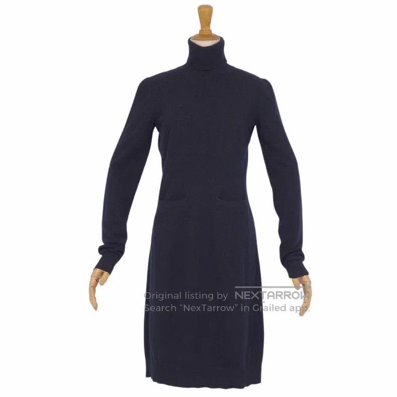 Hermes Hermes Black wool dress Size XXS / US 00 / IT 34 - 1 Thumbnail