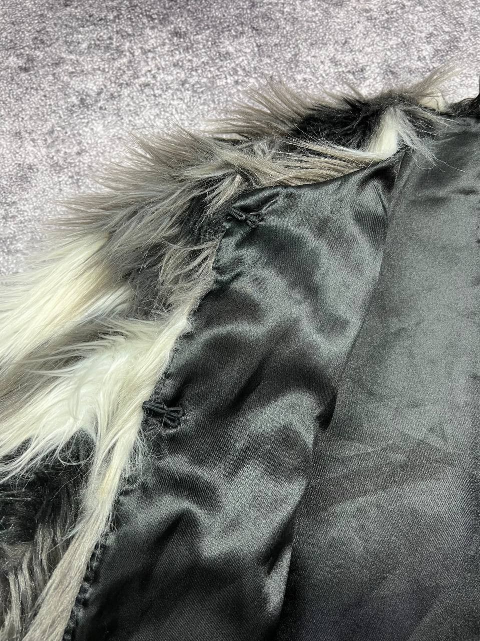 If Six Was Nine Faux Fur BALENCIAGA Style Mohair Jacket Size US M / EU 48-50 / 2 - 5 Thumbnail