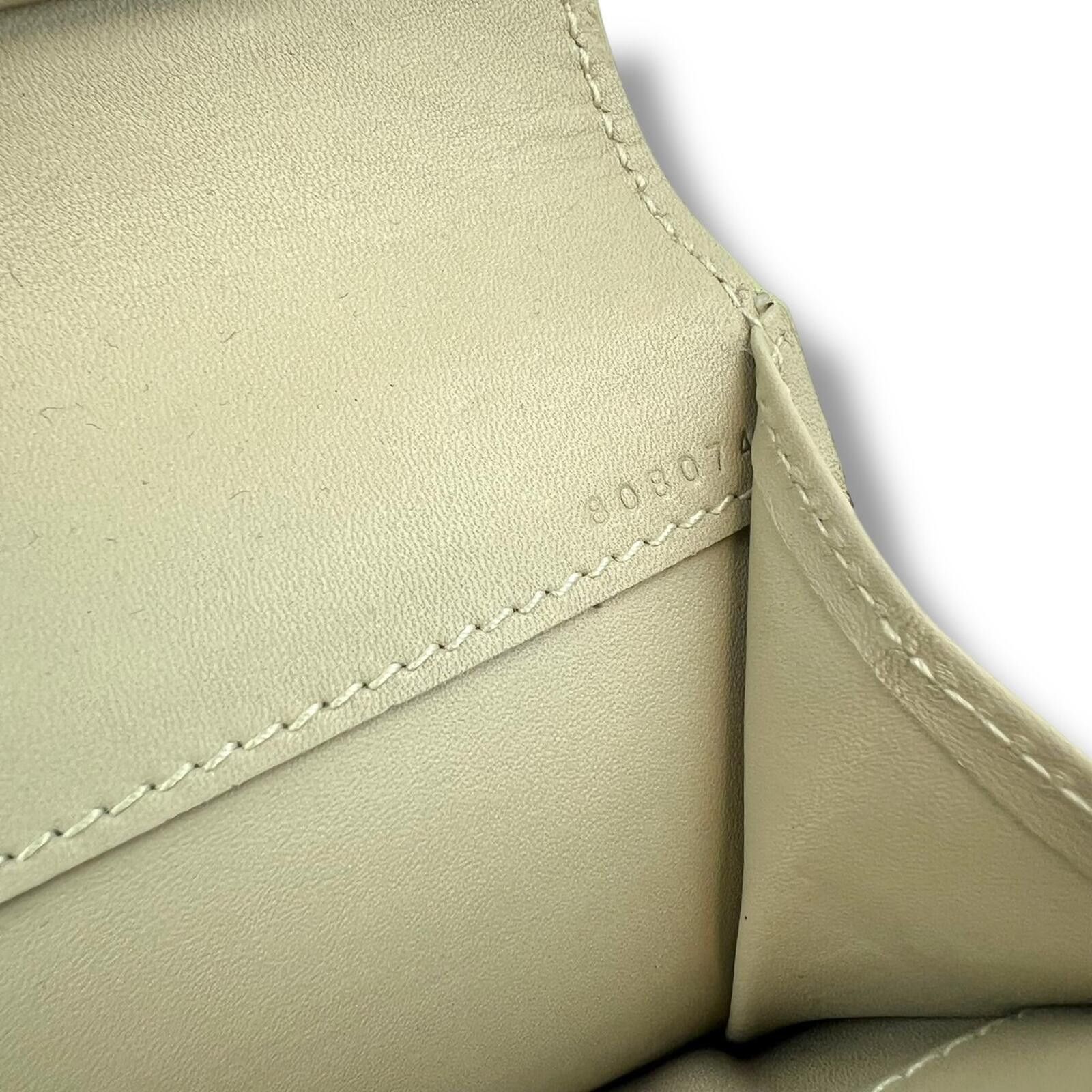 Burberry Burberry Embossed Check Continental Wallet Beige Size ONE SIZE - 5 Thumbnail