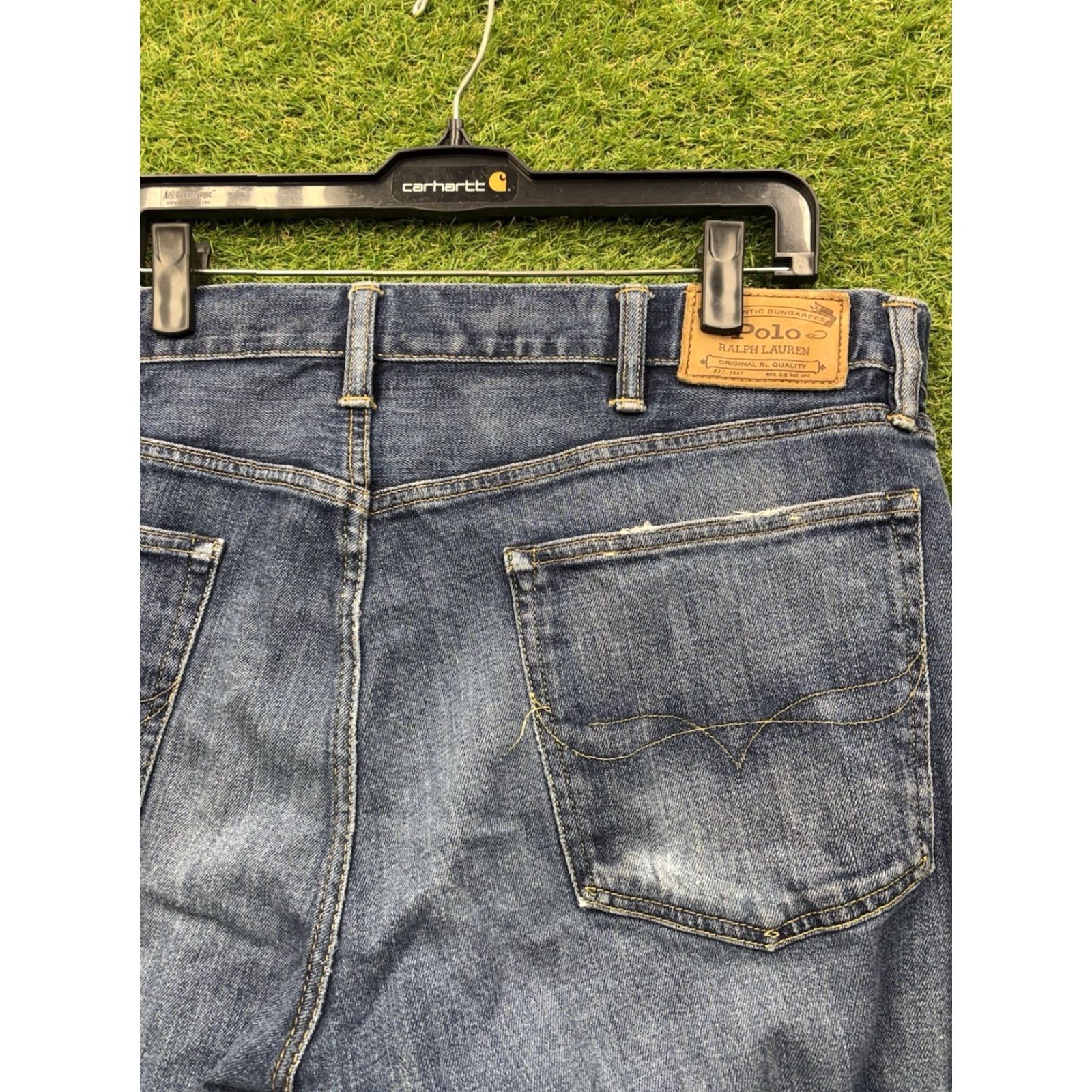 Polo Ralph Lauren Polo Ralph Lauren Jeans Mens 40x30 The Varick Slim Straight Leg Denim Casual Slim Size US L / EU 52-54 / 3 - 7 Thumbnail
