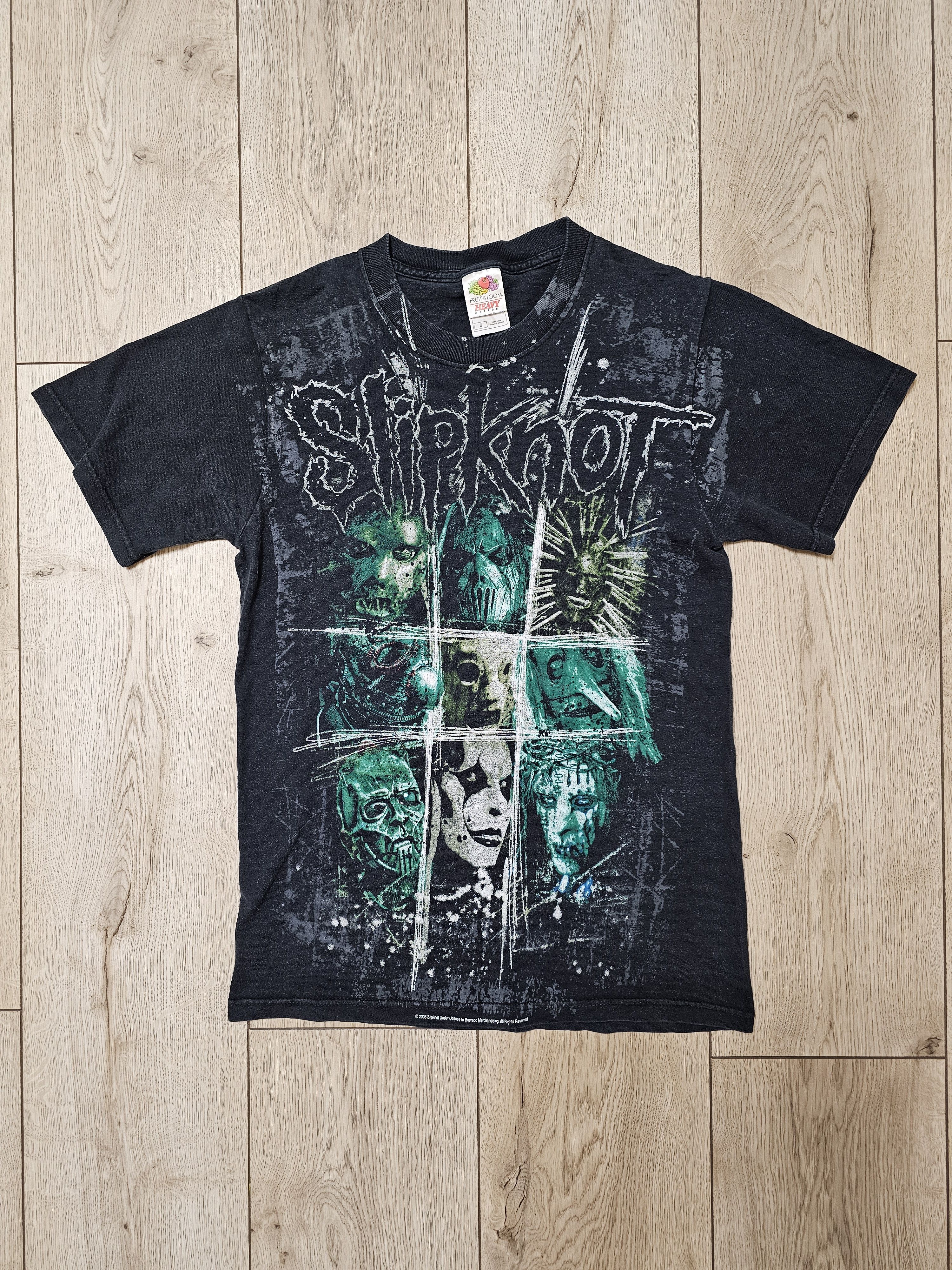 Slipknot × Vintage SLIPKNOT 2008 SHIRT SLIPKNOT JERSEY VINTAGE RARE SHIRT MEN Size US XS / EU 42 / 0 - 1 Thumbnail