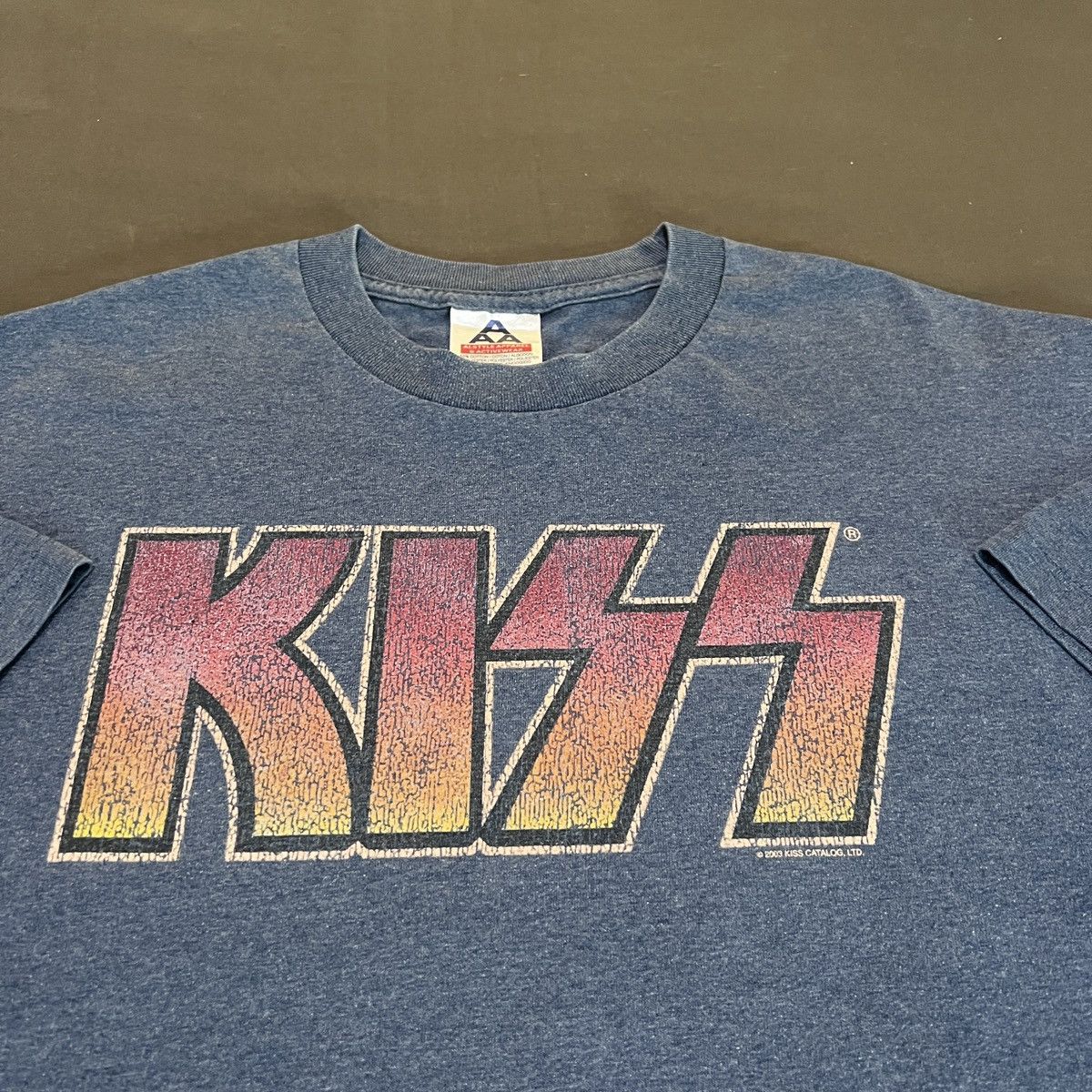 Band Tees × KISS × Vintage Vintage 2000s Kiss Promo Tee XL Faded Size US XL / EU 56 / 4 - 1 Thumbnail