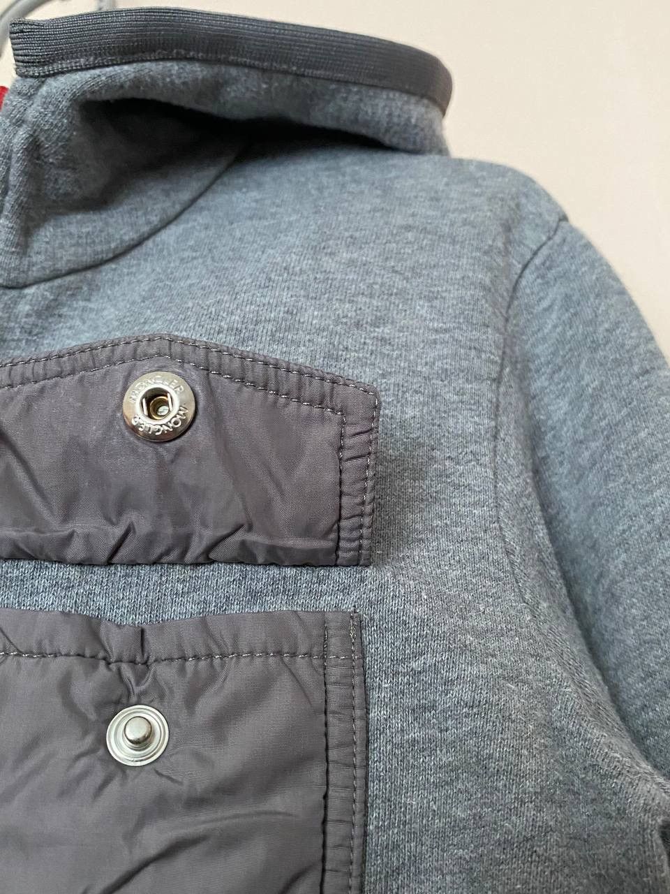 Moncler 🔥 Moncler Nylon Pocket Zip Up Hoodie Size US XXS / EU 40 - 5 Thumbnail