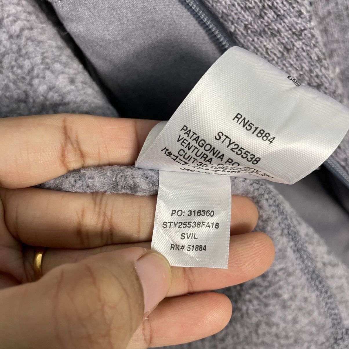 Patagonia Patagonia Fleece Zipper Hoodie Size US XS / EU 42 / 0 - 21 Thumbnail