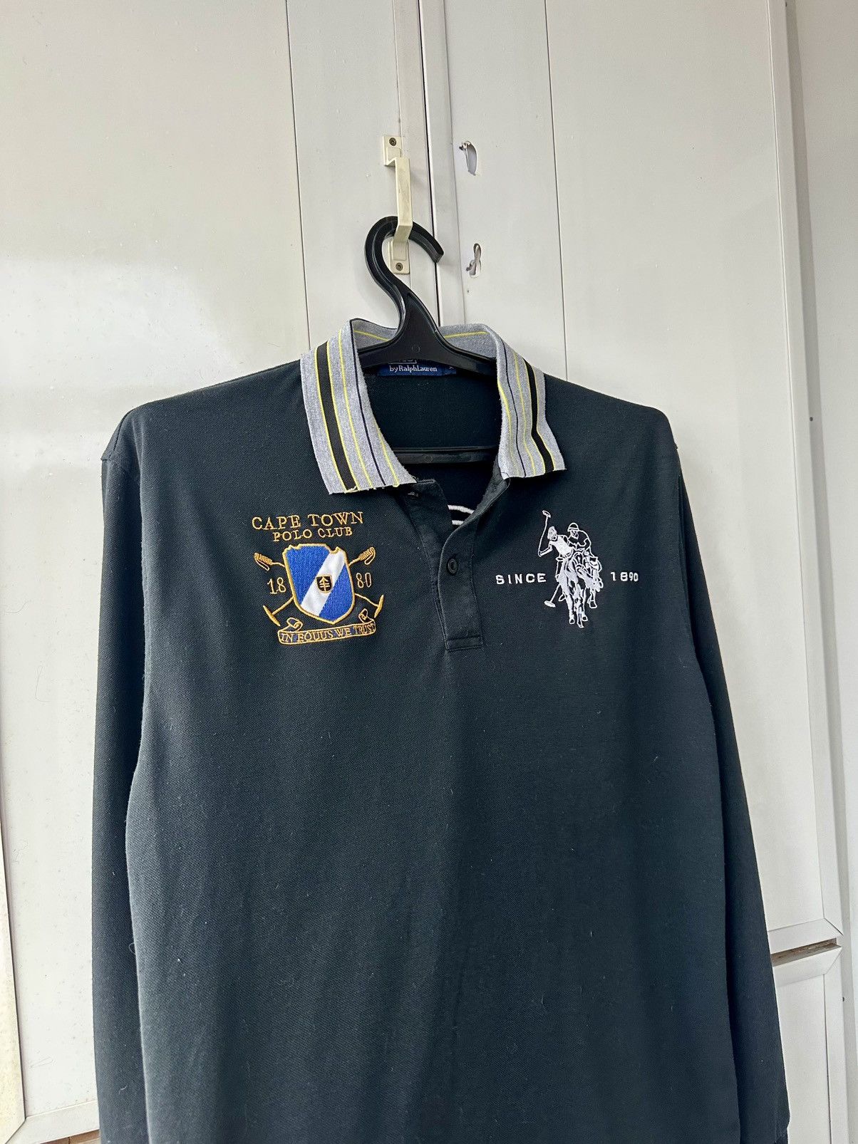 Polo Ralph Lauren Vintage Polo Ralph Lauren LongSleeve Cape Town Club Size US L / EU 52-54 / 3 - 10 Thumbnail