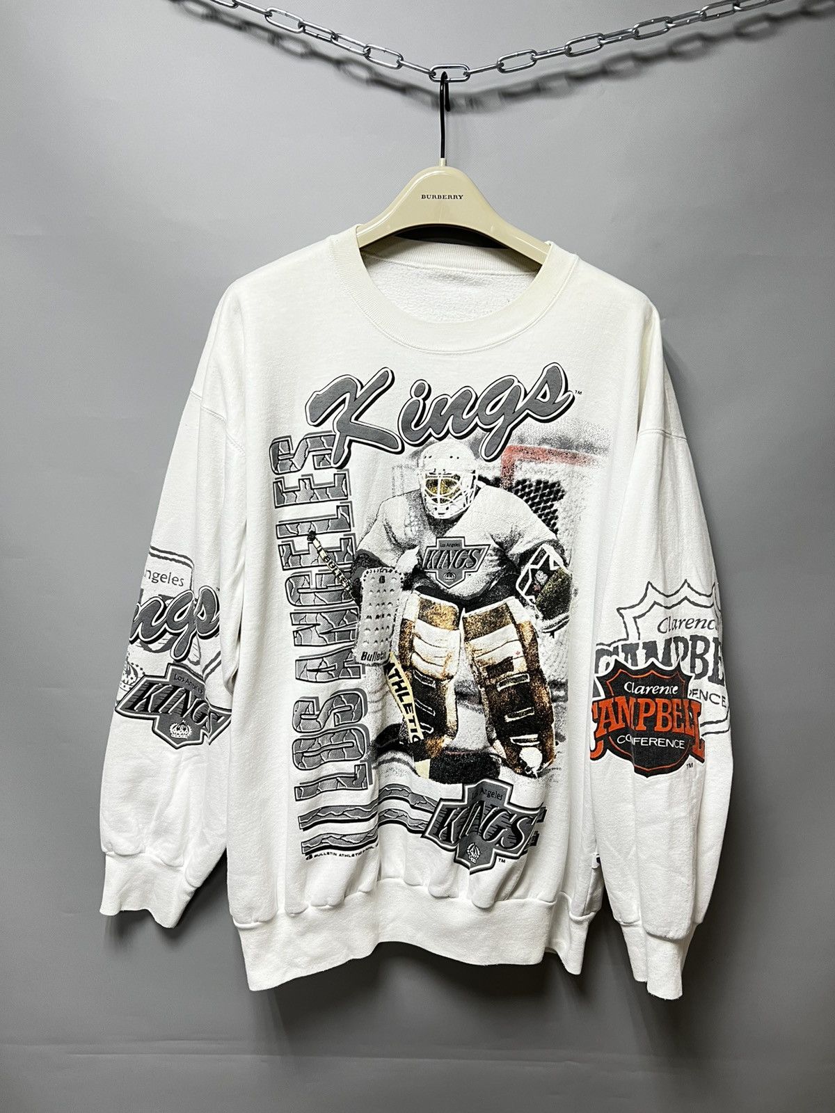 NHL Vintage Los Angeles Kings 1991 Bulletin Sweater Size XL Rare Size US XL / EU 56 / 4 - 1 Thumbnail