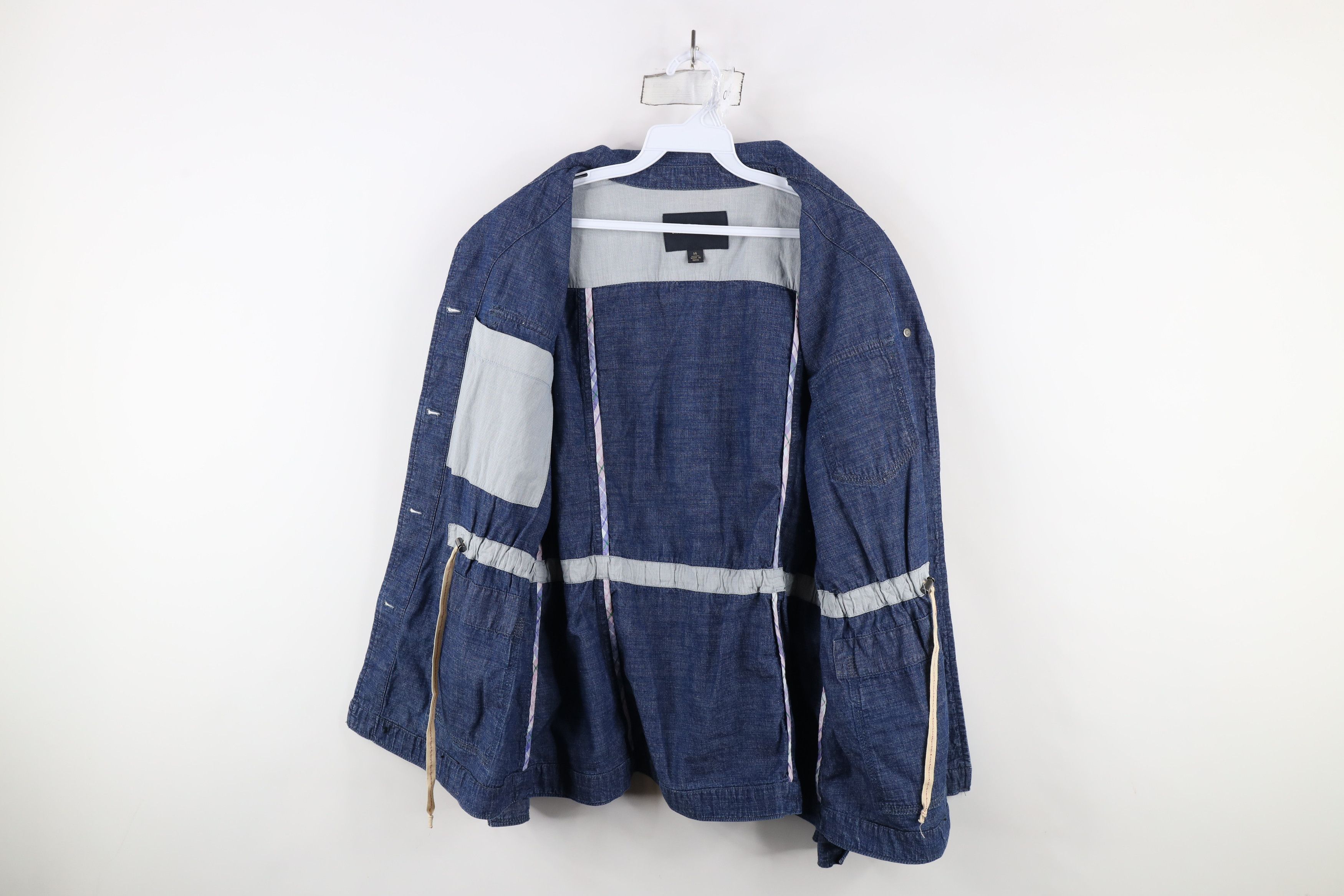 Banana Republic × Vintage Bananan Republic Denim Button Shirt Jacket Jac Shirt Blue Size XL / US 12-14 / IT 48-50 - 7 Thumbnail
