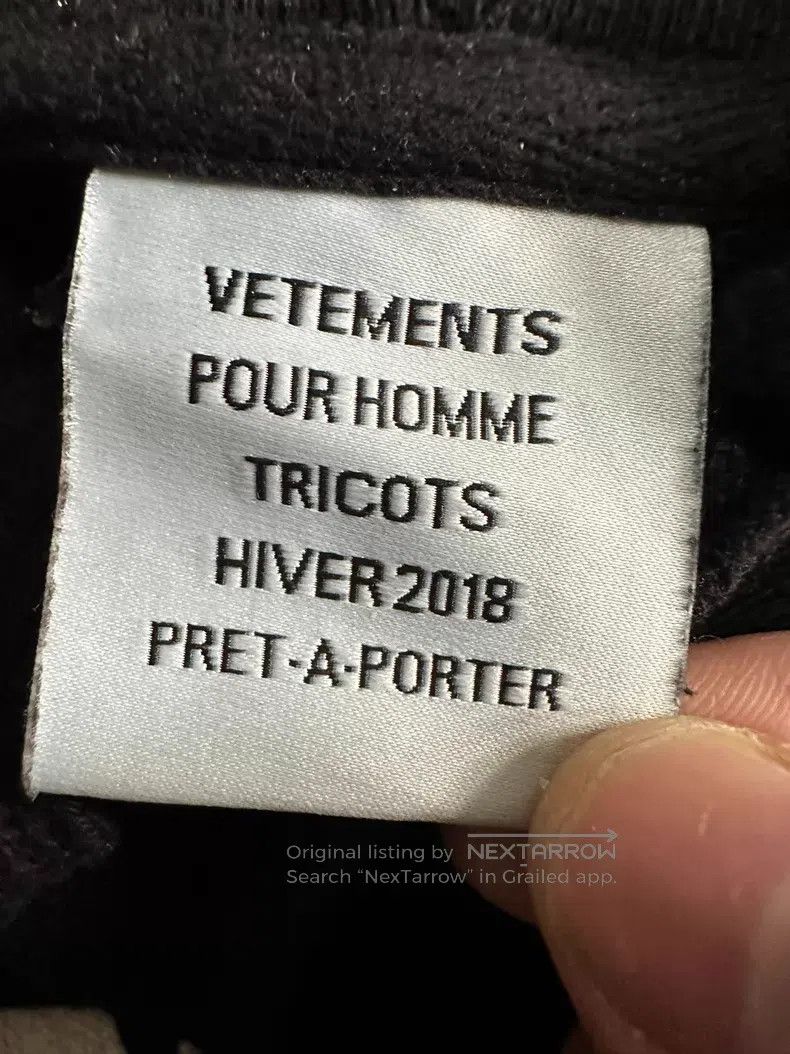 Vetements VETEMENTS German Tank Hoodie Size US S / EU 44-46 / 1 - 5 Thumbnail