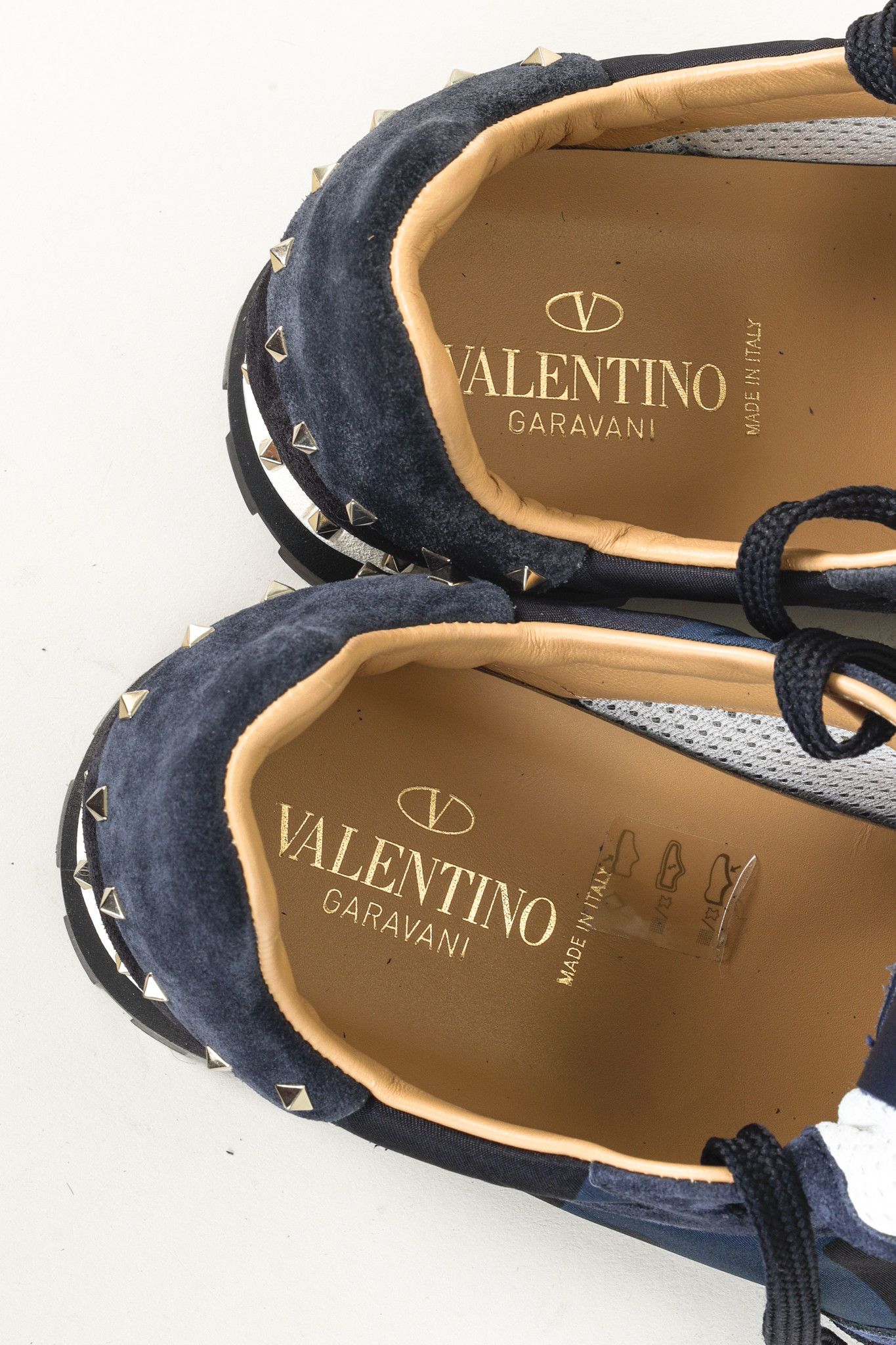 Valentino Valentino Garavani TN952Y0 Rockstud Soul Navy Camo sneakers Size US 10 / IT 40 - 11 Thumbnail